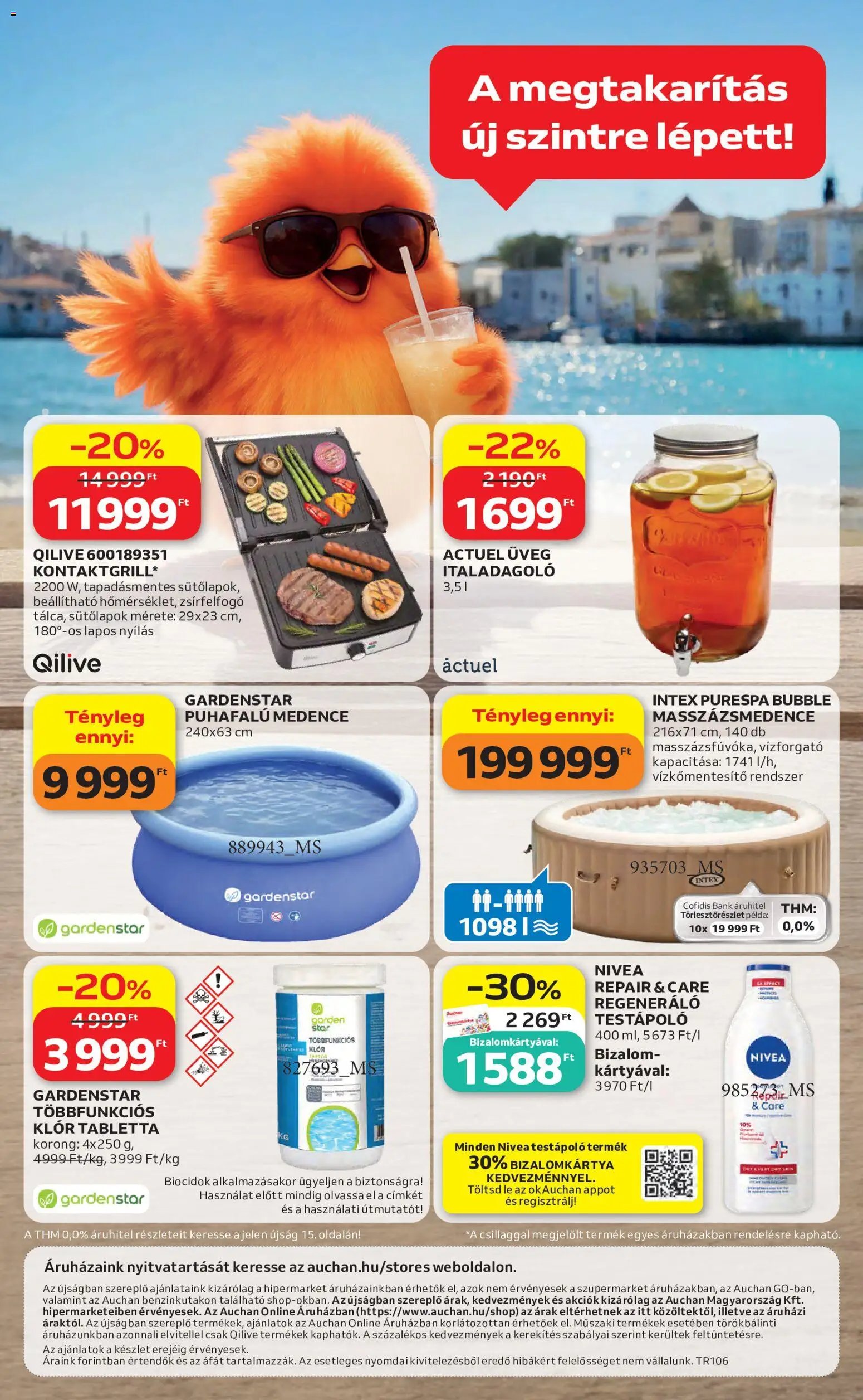 Auchan újság 2026.06.11. Auchan Nyári extra ajánlataink