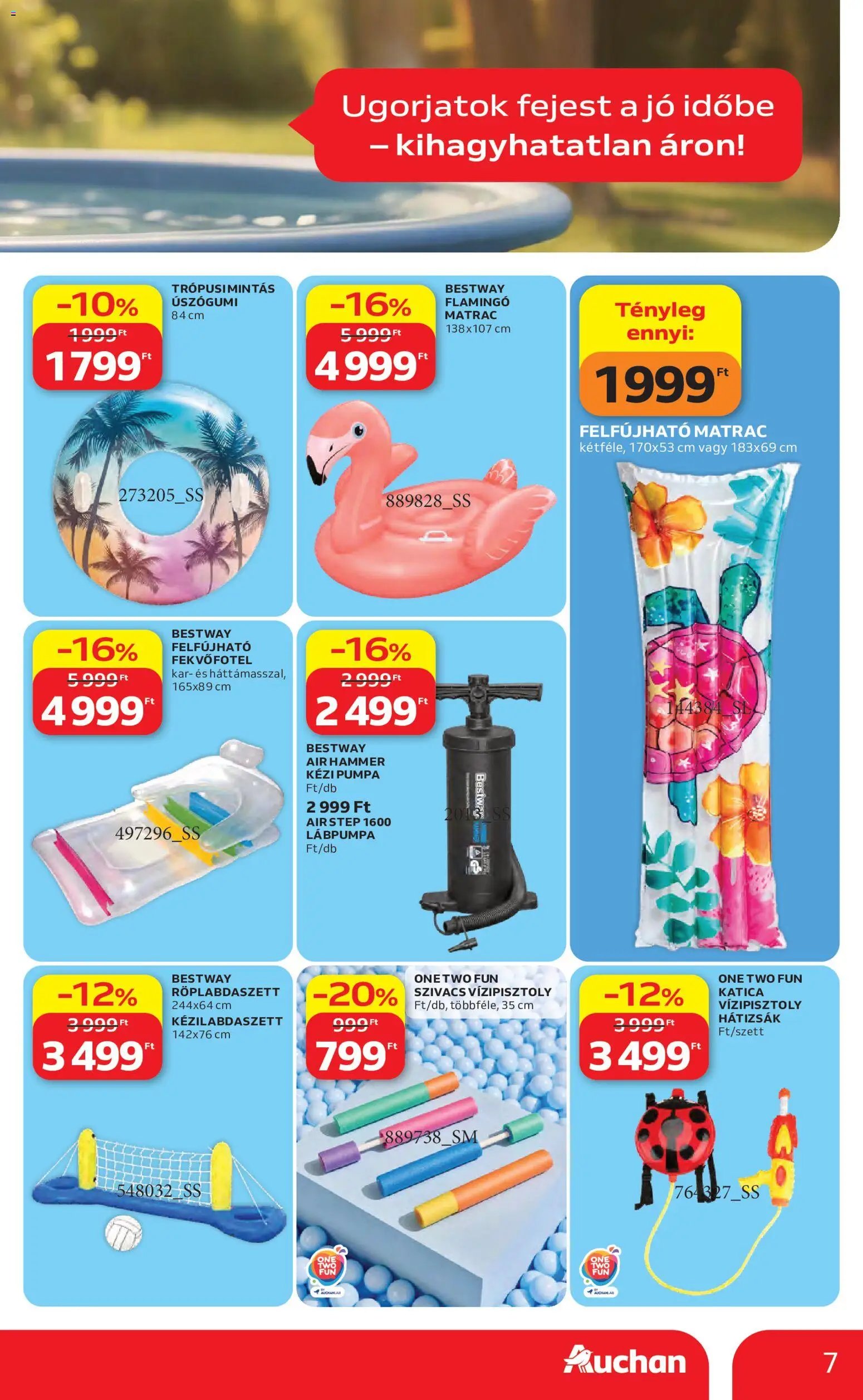 Auchan újság 2026.06.11. Auchan Nyári extra ajánlataink