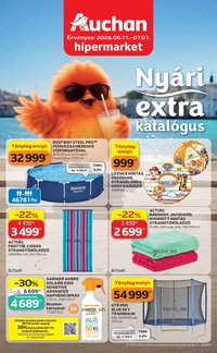 Auchan újság 2026.06.11. Auchan Nyári extra ajánlataink