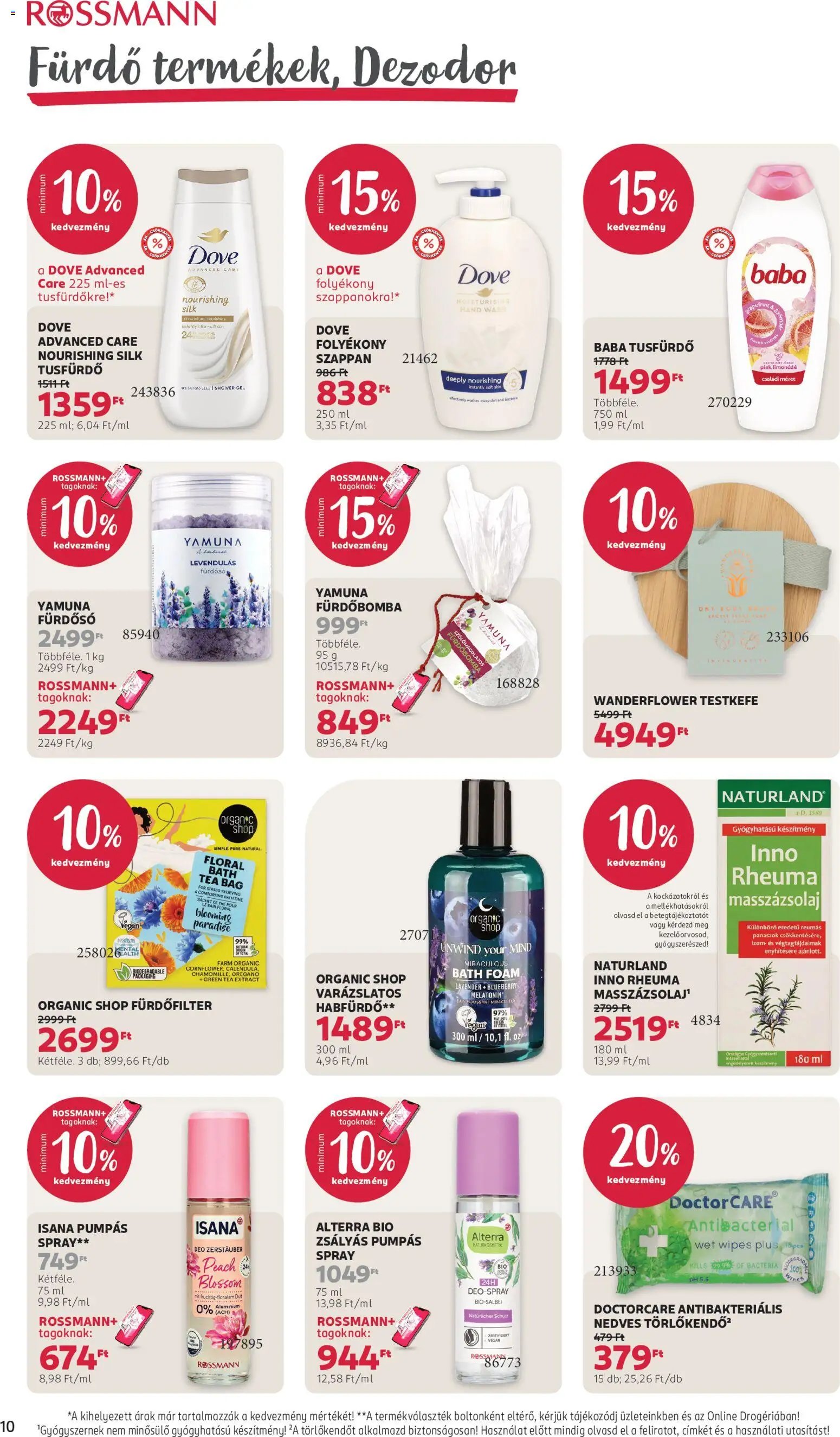 Rossmann újság 2026.06.29. Rossmann akciós újság