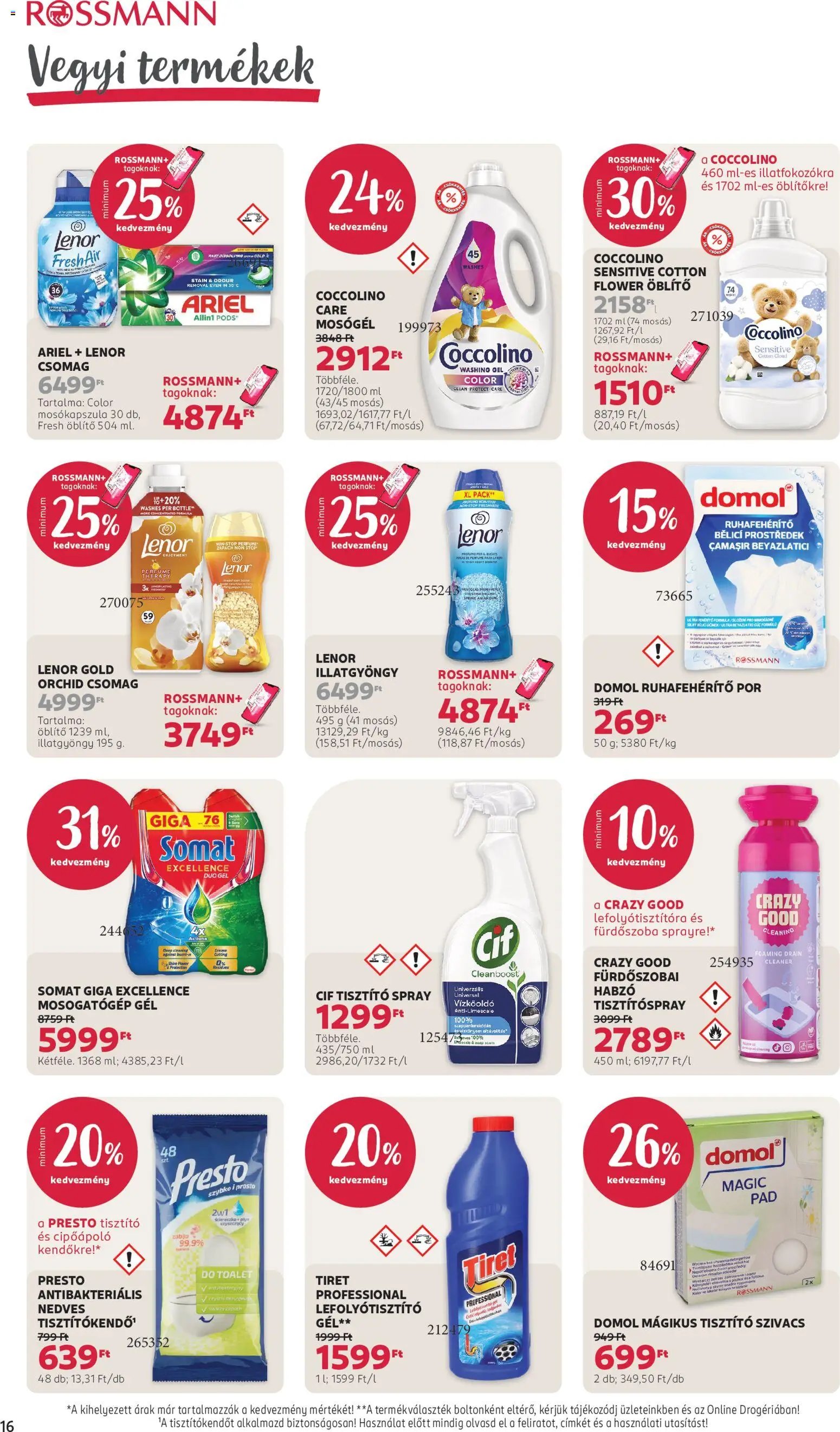 Rossmann újság 2026.06.29. Rossmann akciós újság