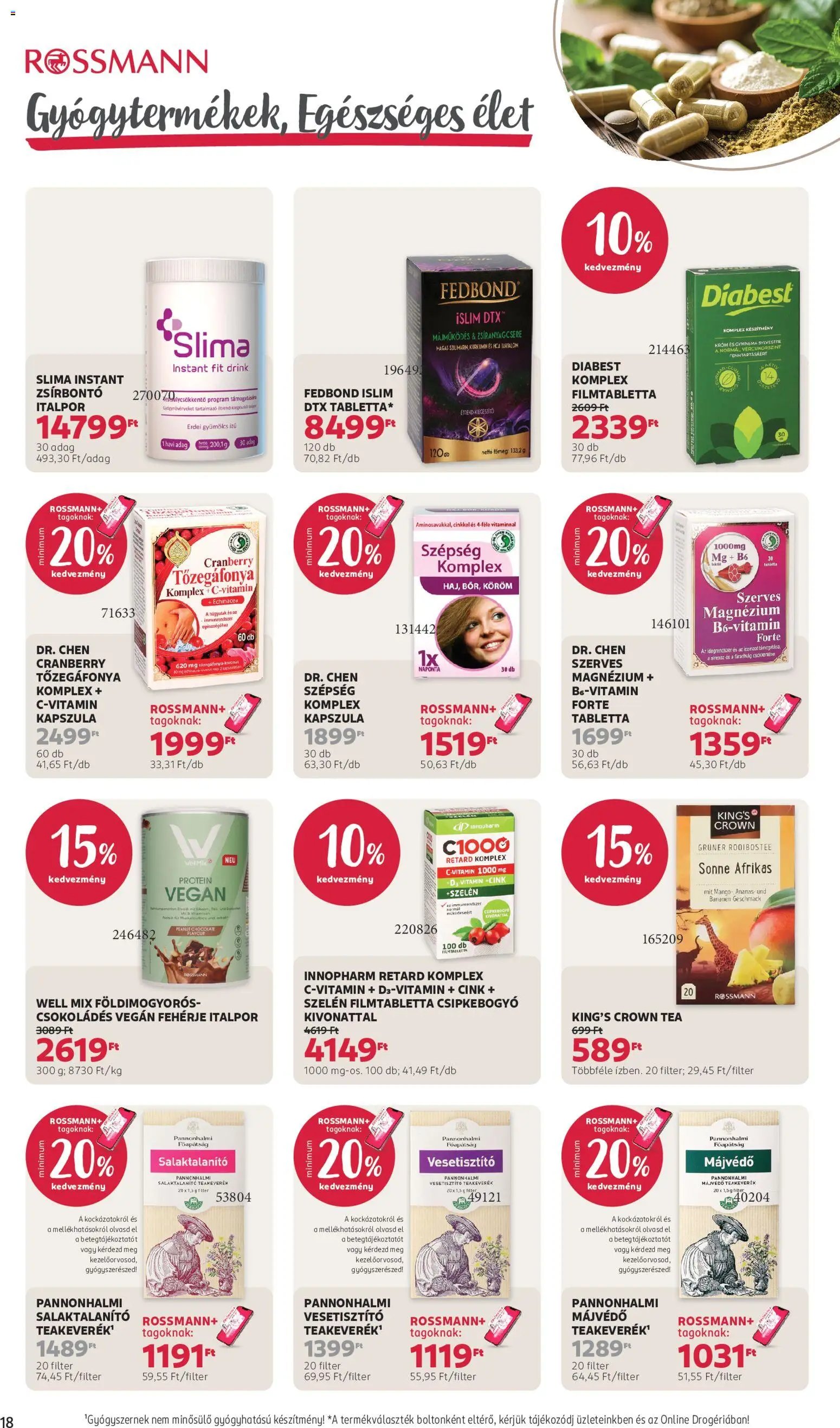 Rossmann újság 2026.06.29. Rossmann akciós újság