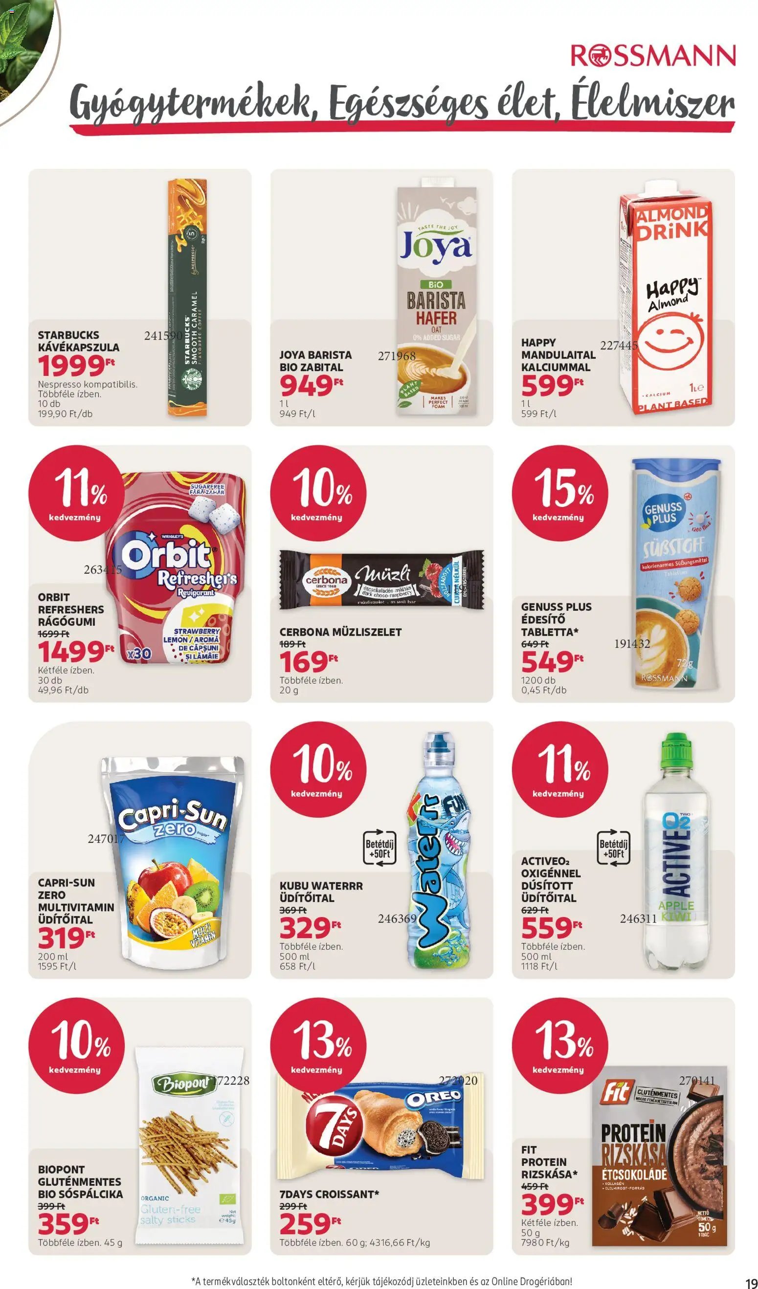 Rossmann újság 2026.06.29. Rossmann akciós újság