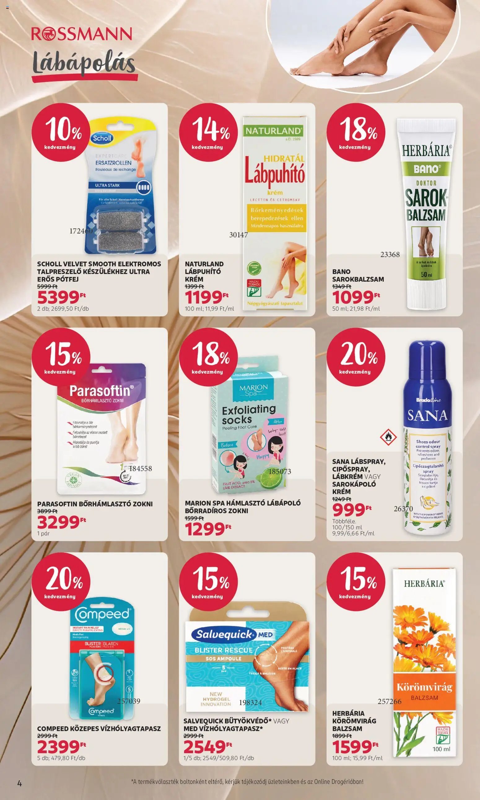 Rossmann újság 2026.06.29. Rossmann akciós újság