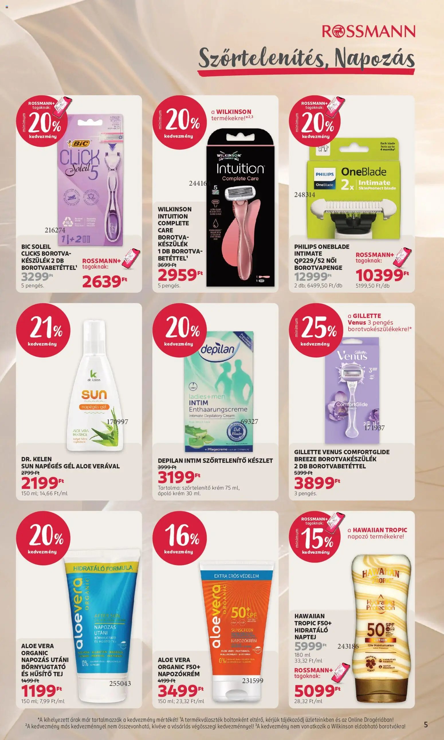 Rossmann újság 2026.06.29. Rossmann akciós újság
