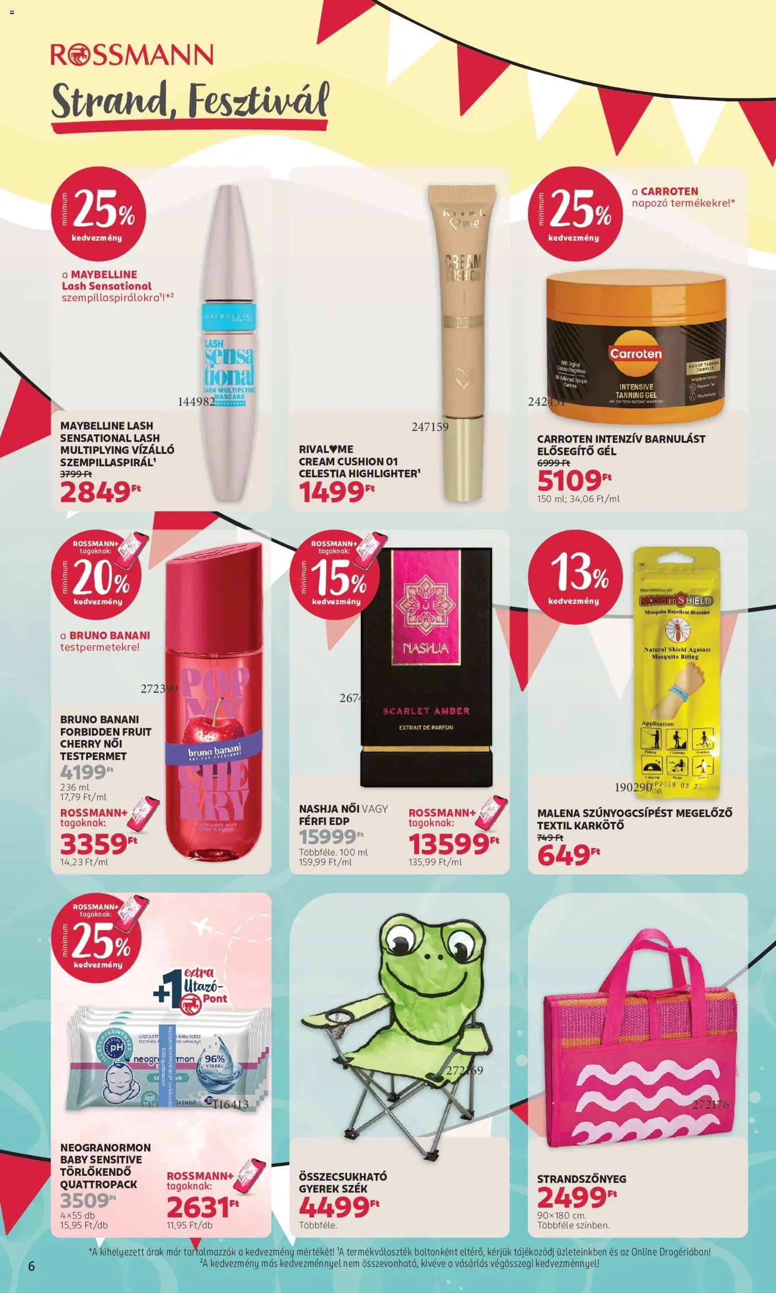 Rossmann újság 2026.06.29. Rossmann akciós újság
