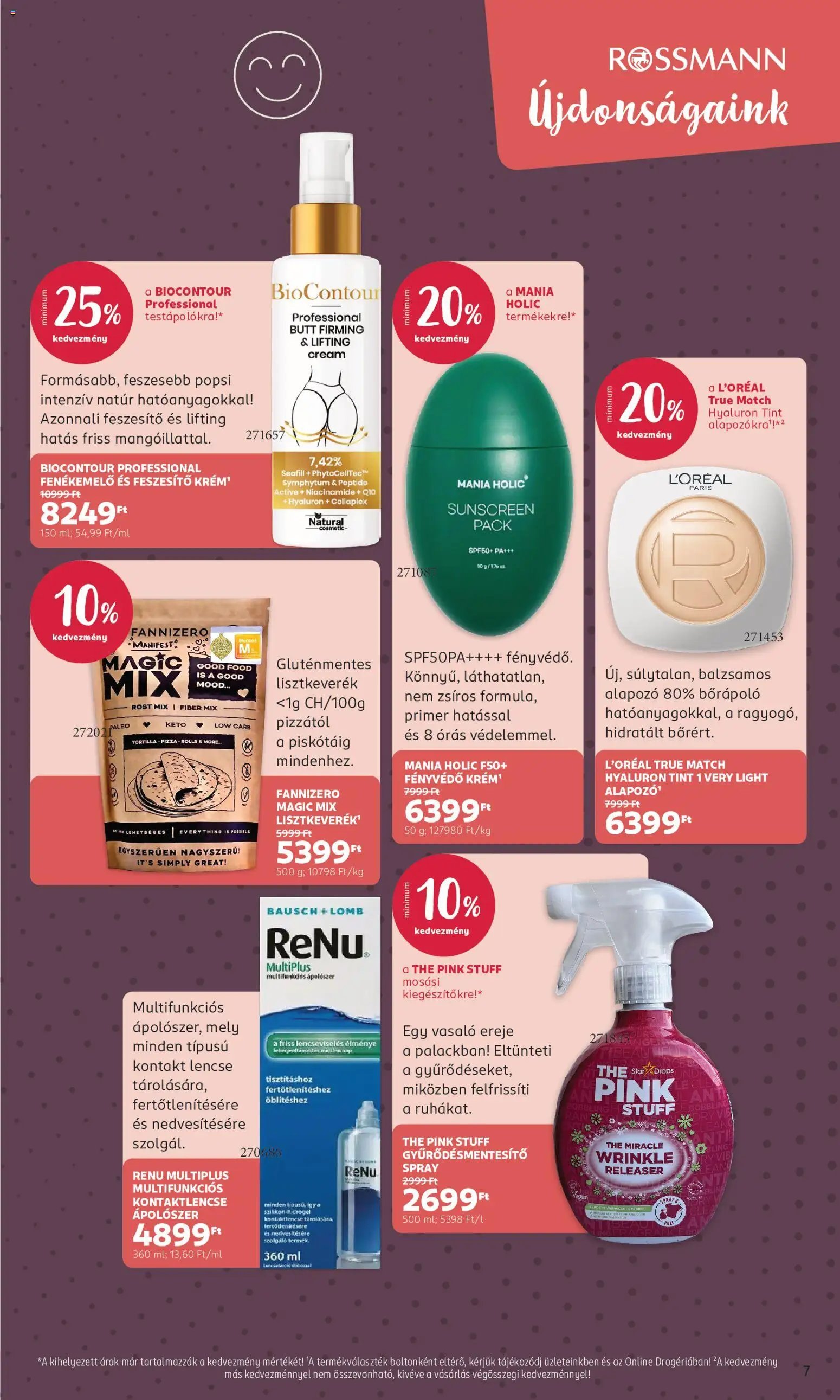 Rossmann újság 2026.06.29. Rossmann akciós újság