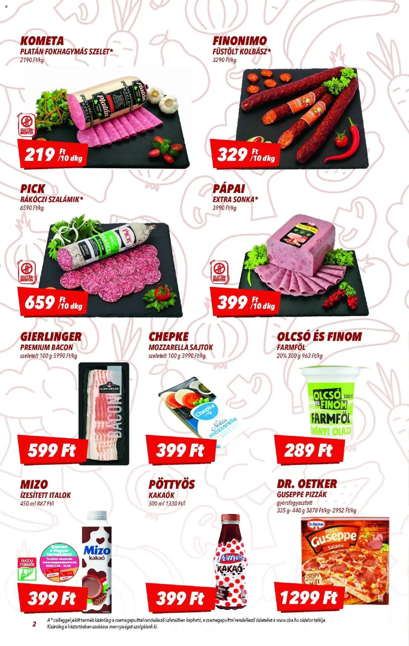 CBA újság 2025.11.13. Akciós újság CBA (2025-11-13 - 2025-11-19)