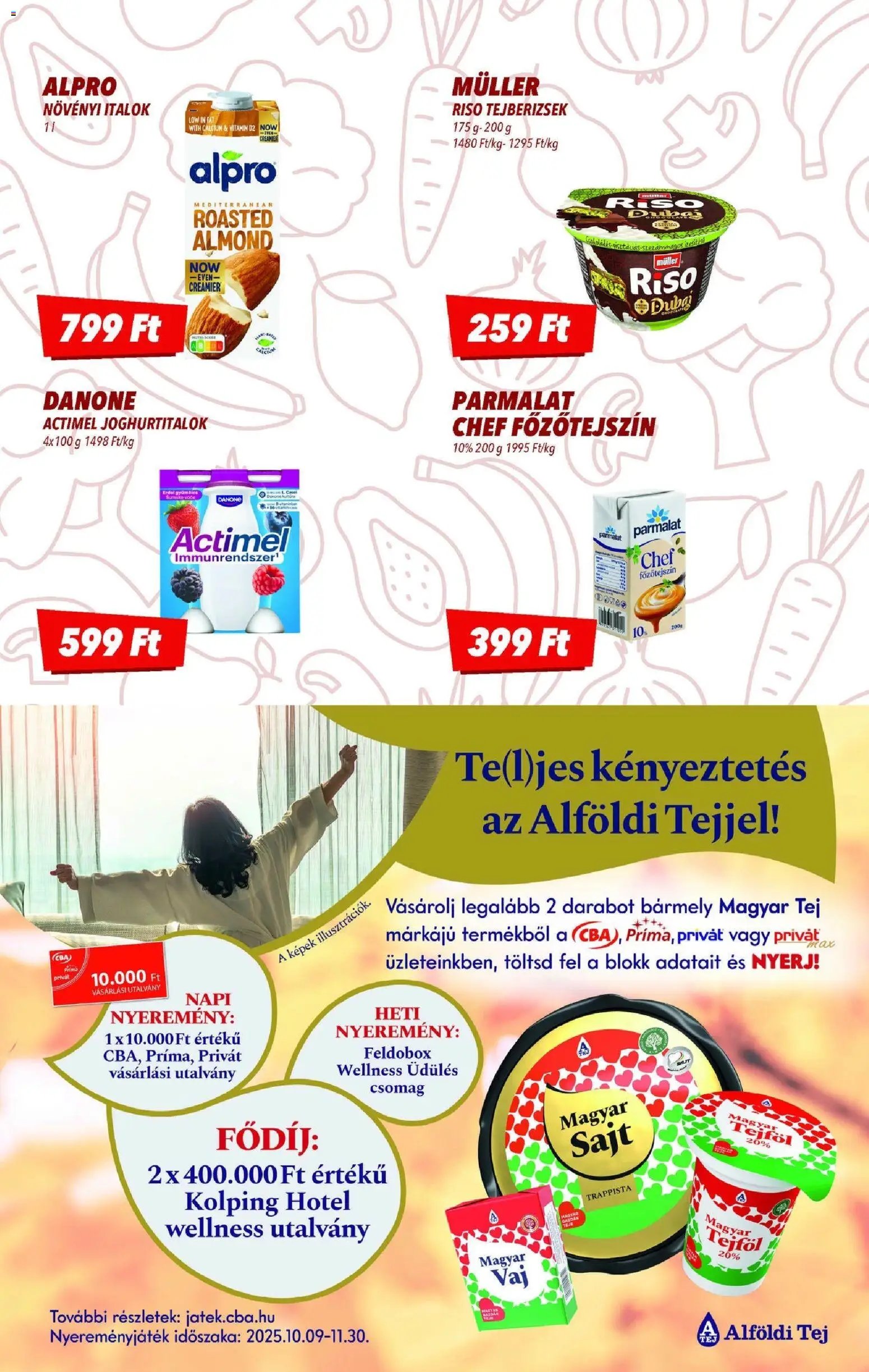 CBA újság 2025.11.13. Akciós újság CBA (2025-11-13 - 2025-11-19)