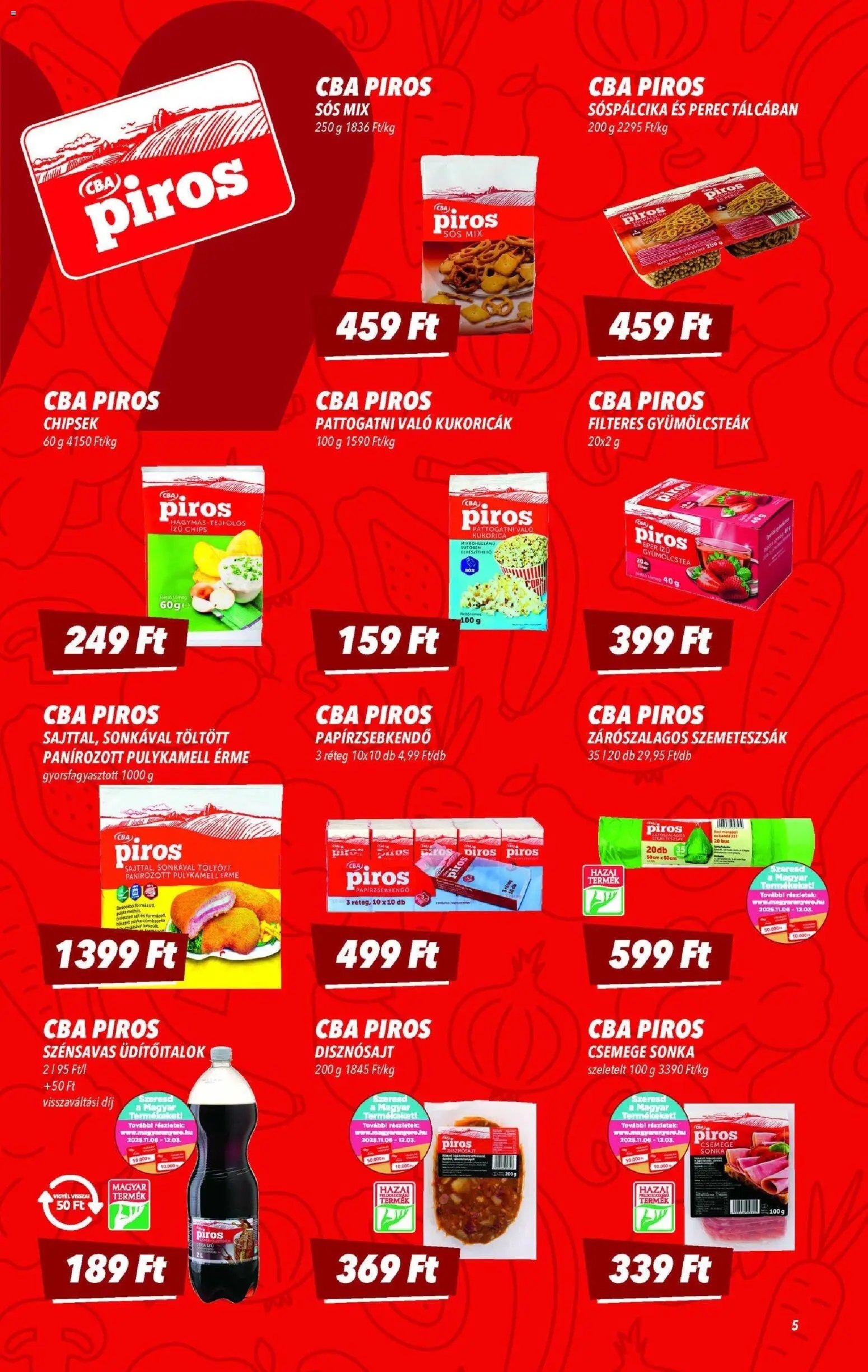 CBA újság 2025.11.13. Akciós újság CBA (2025-11-13 - 2025-11-19)