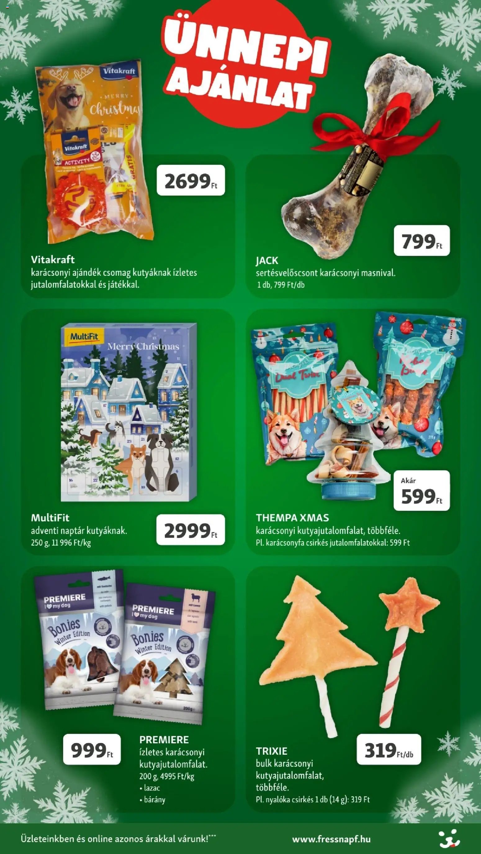 Fressnapf újság 2025.11.06. Akciós újság Fressnapf (2025-11-06 - 2025-11-12)
