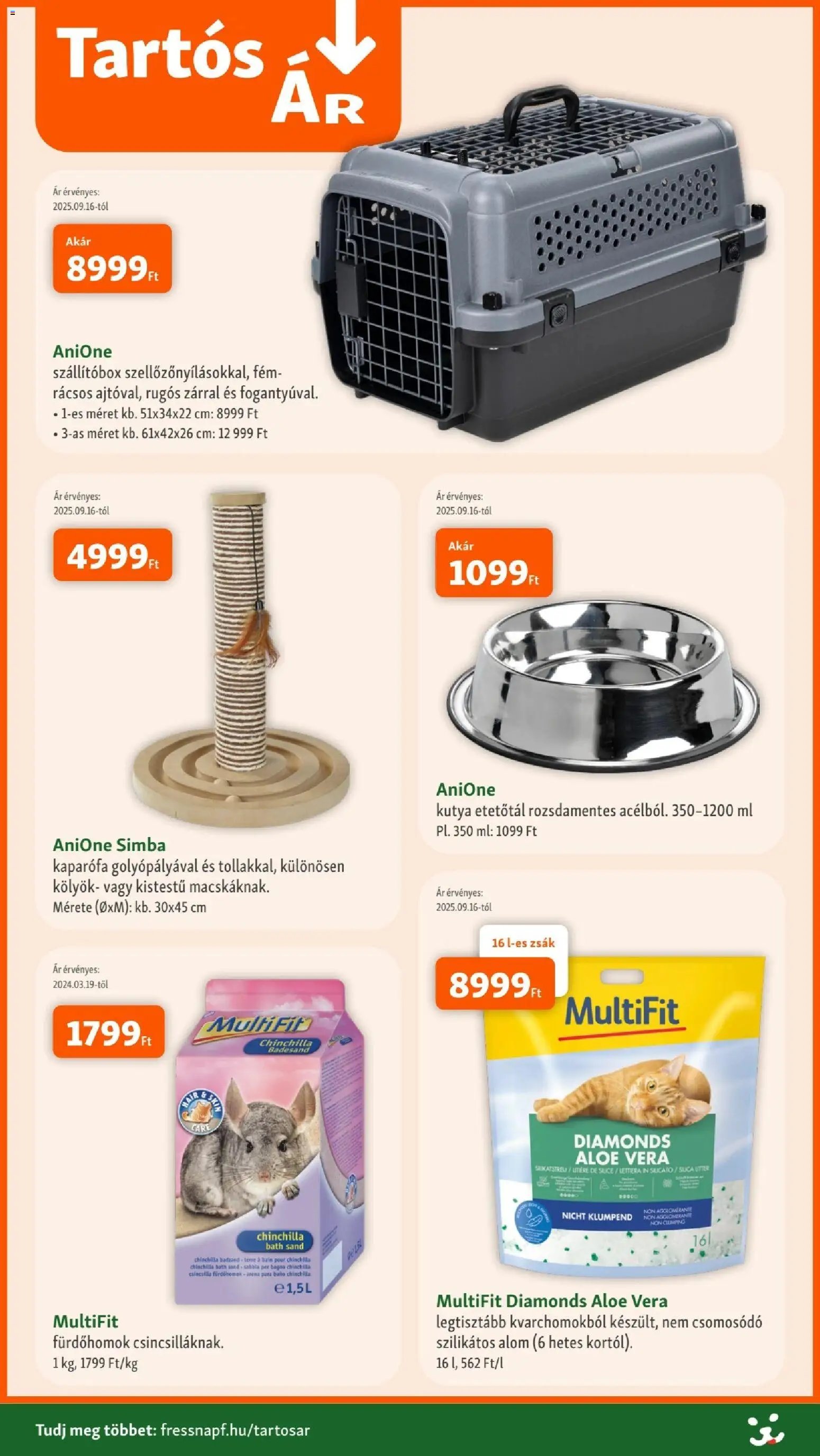 Fressnapf újság 2025.11.06. Akciós újság Fressnapf (2025-11-06 - 2025-11-12)