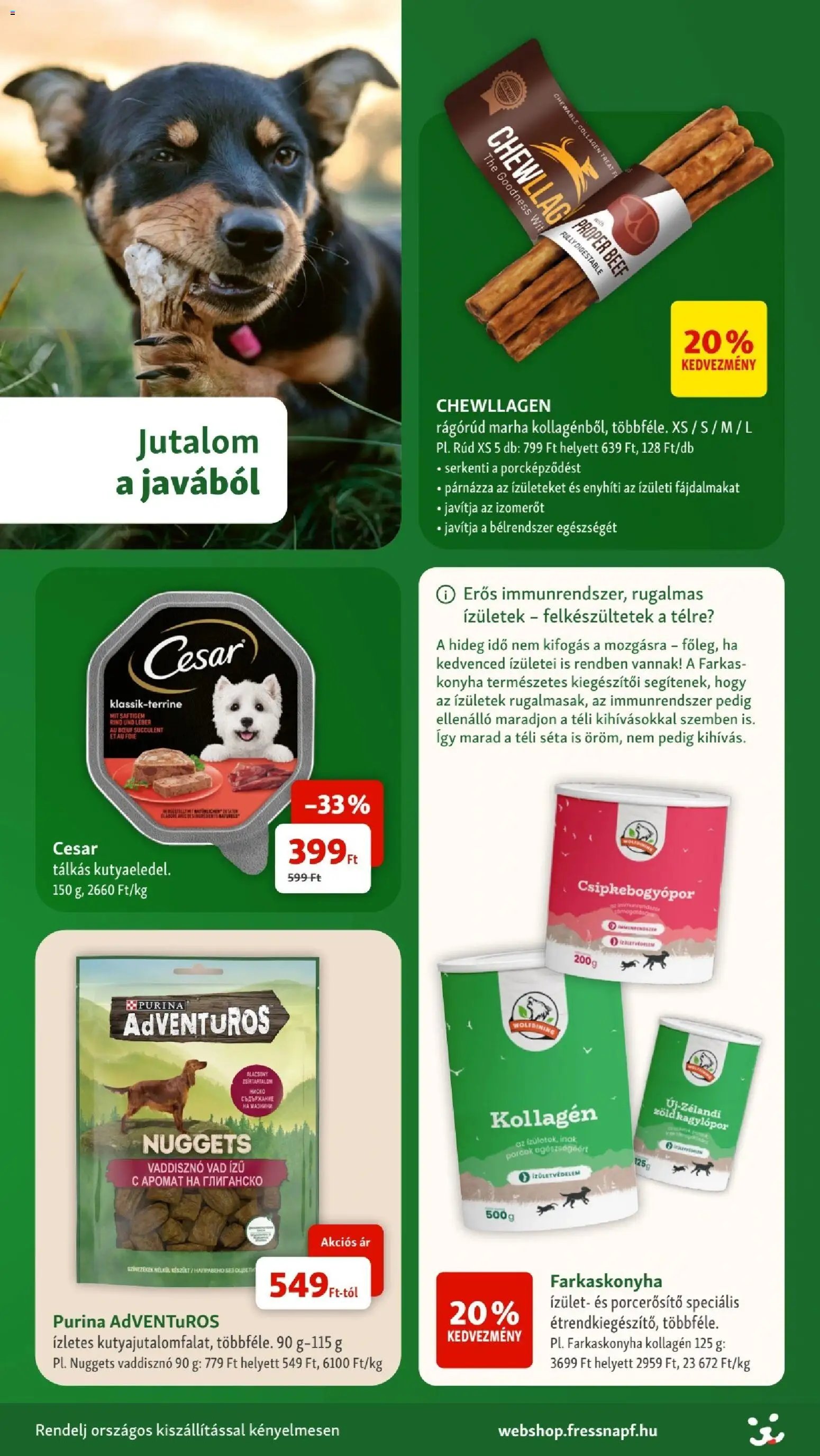 Fressnapf újság 2025.11.06. Akciós újság Fressnapf (2025-11-06 - 2025-11-12)