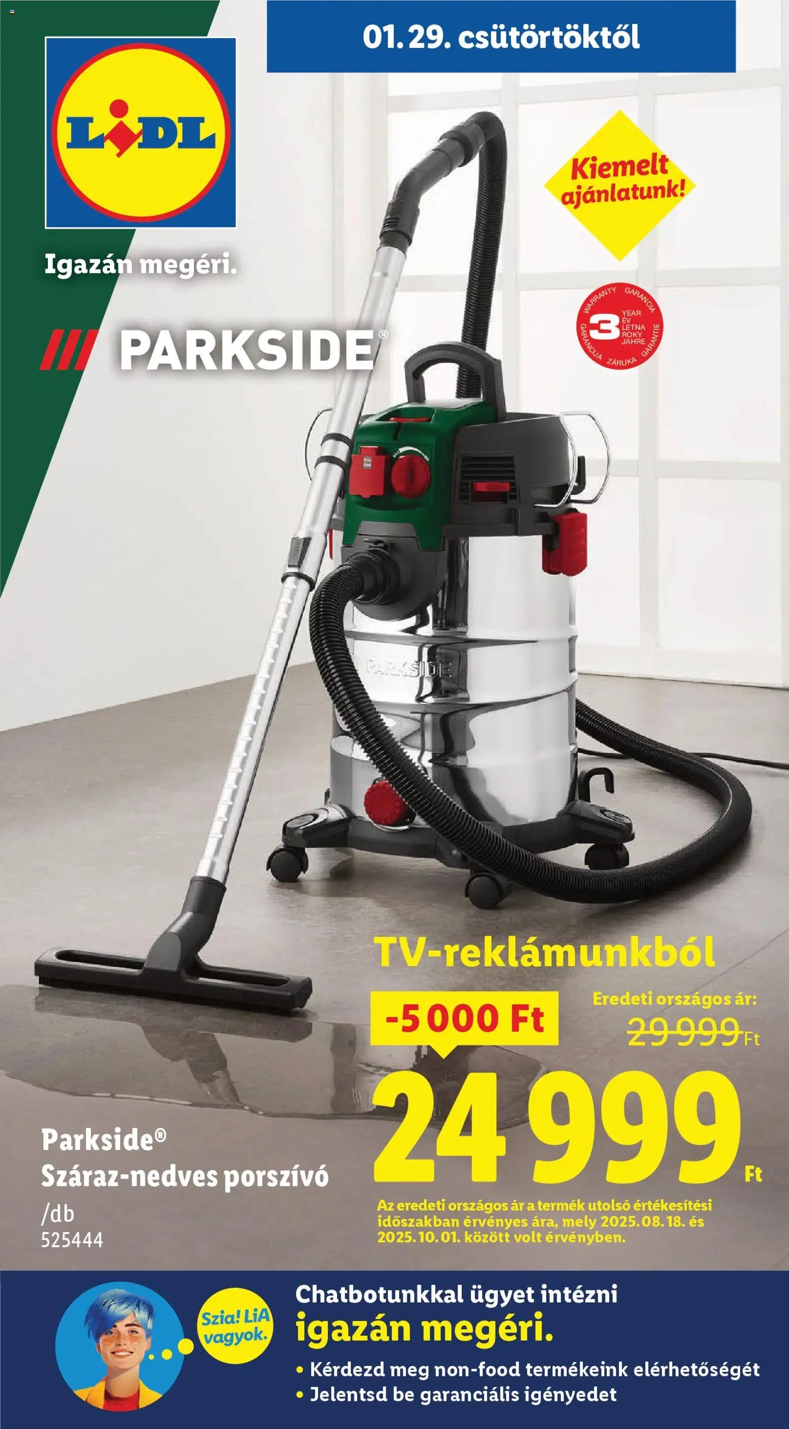 Lidl újság 2026.01.29. Nonfood kínálatunk (2026-01-29 - 2026-02-04)