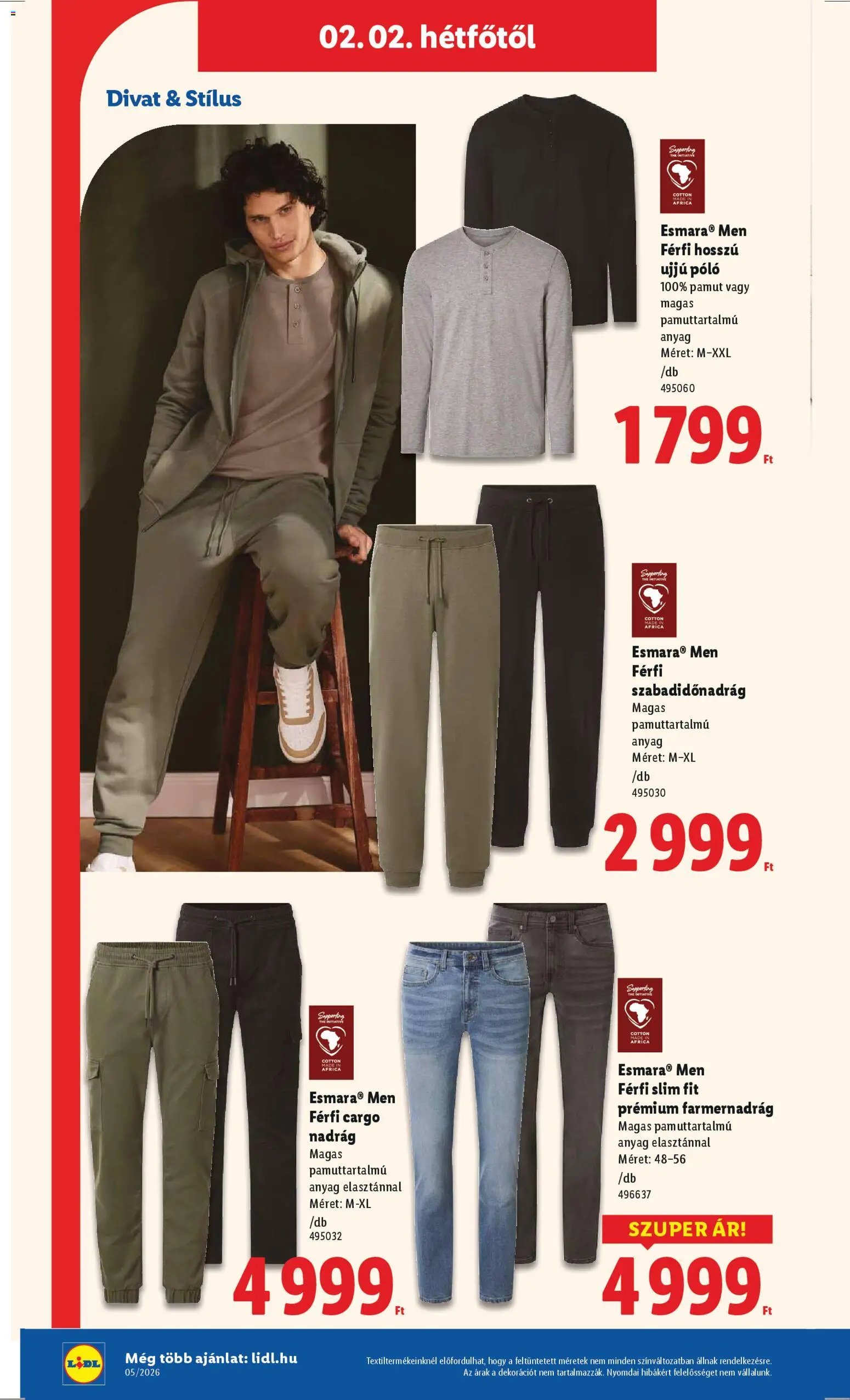 Lidl újság 2026.01.29. Nonfood kínálatunk (2026-01-29 - 2026-02-04)