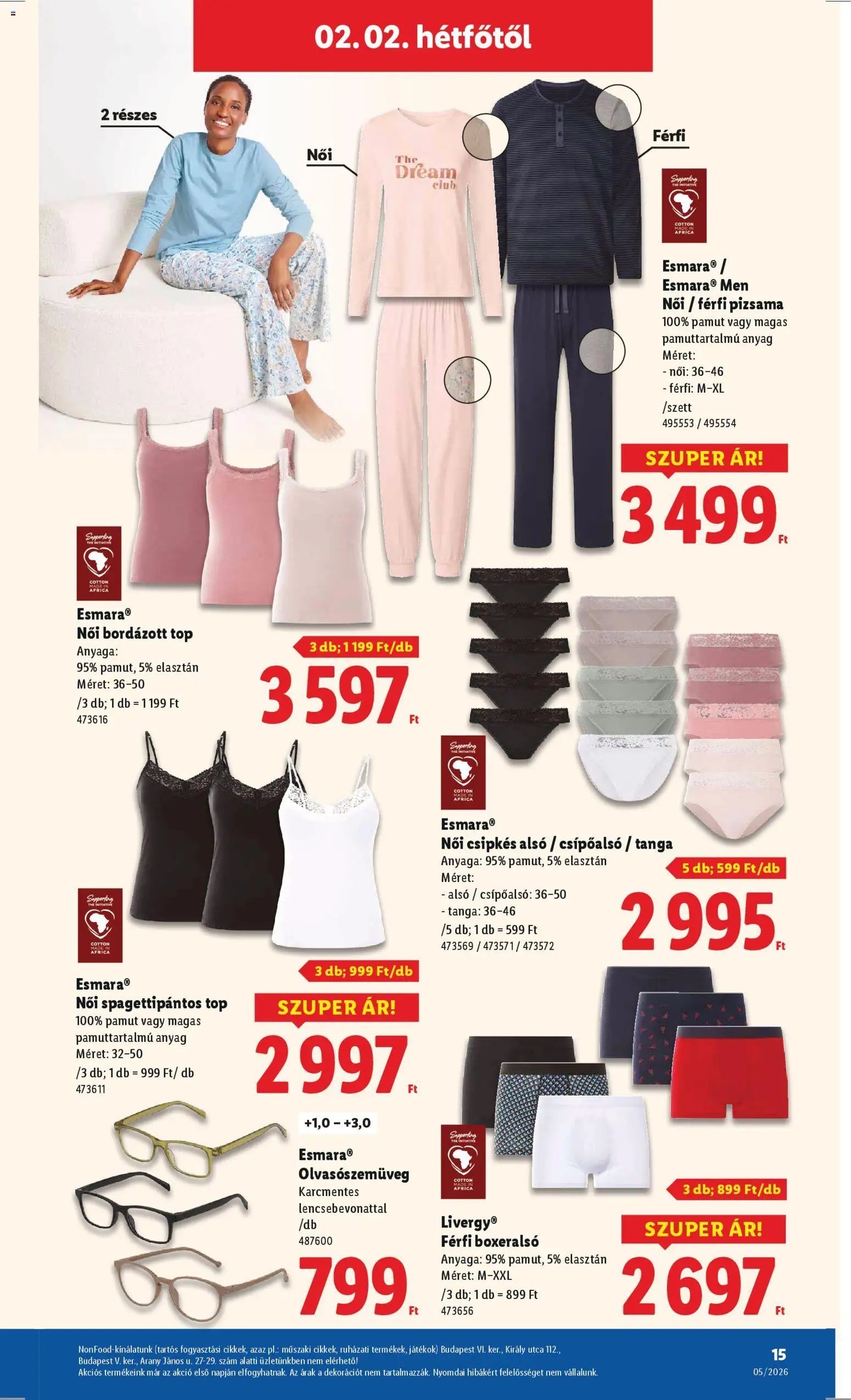 Lidl újság 2026.01.29. Nonfood kínálatunk (2026-01-29 - 2026-02-04)