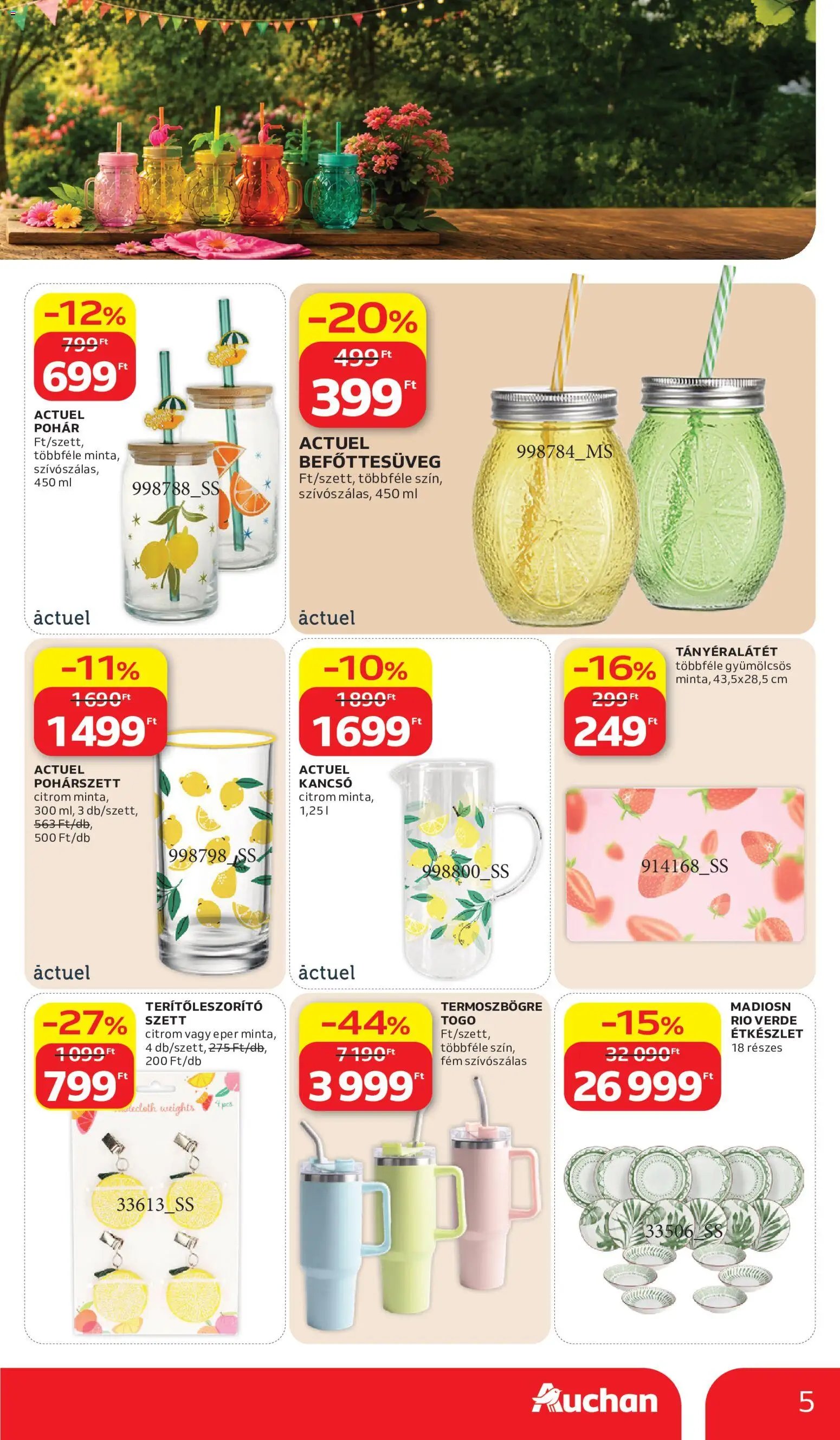 Auchan újság 2026.06.11. Auchan Hetes nyári ajánlataink