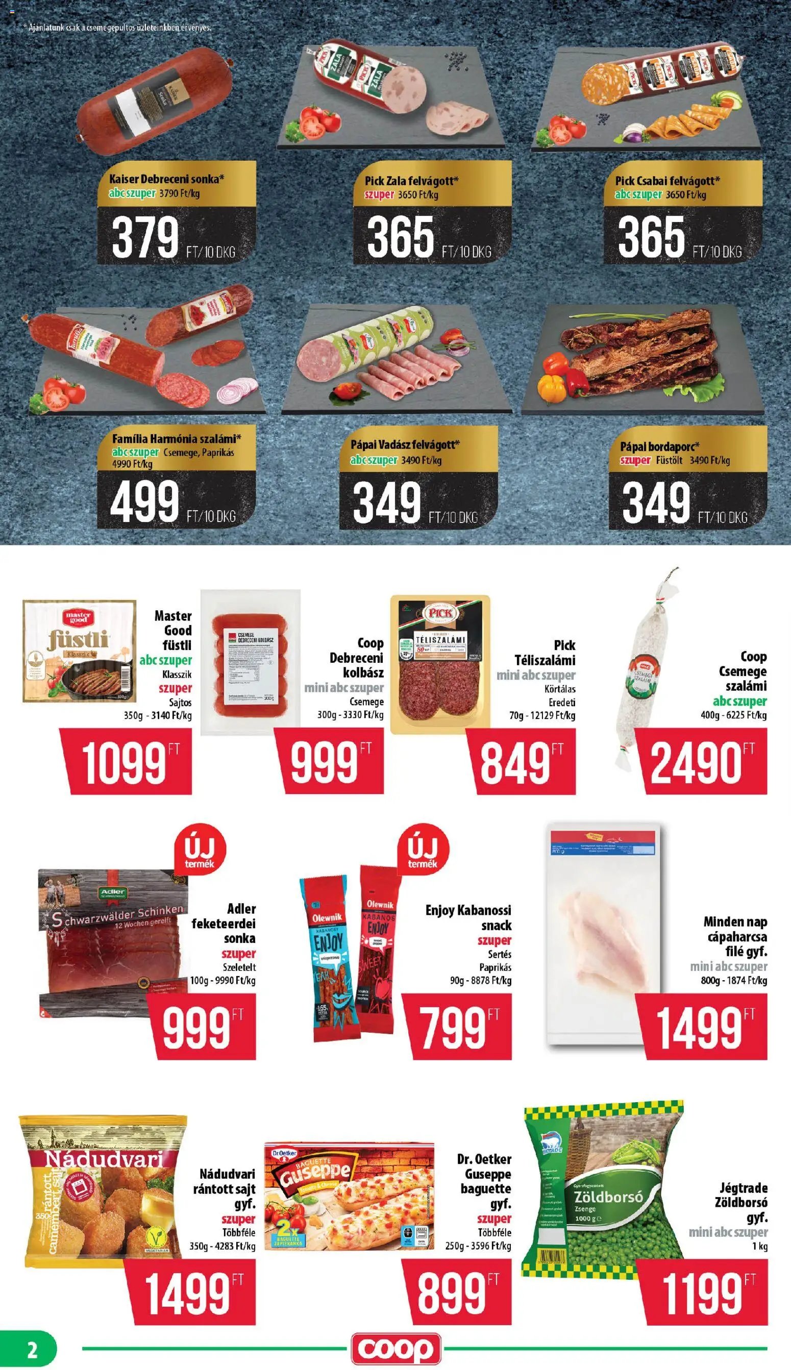 COOP újság 2026.07.23. COOP - Mini & Abc & Szuper / Mecsek