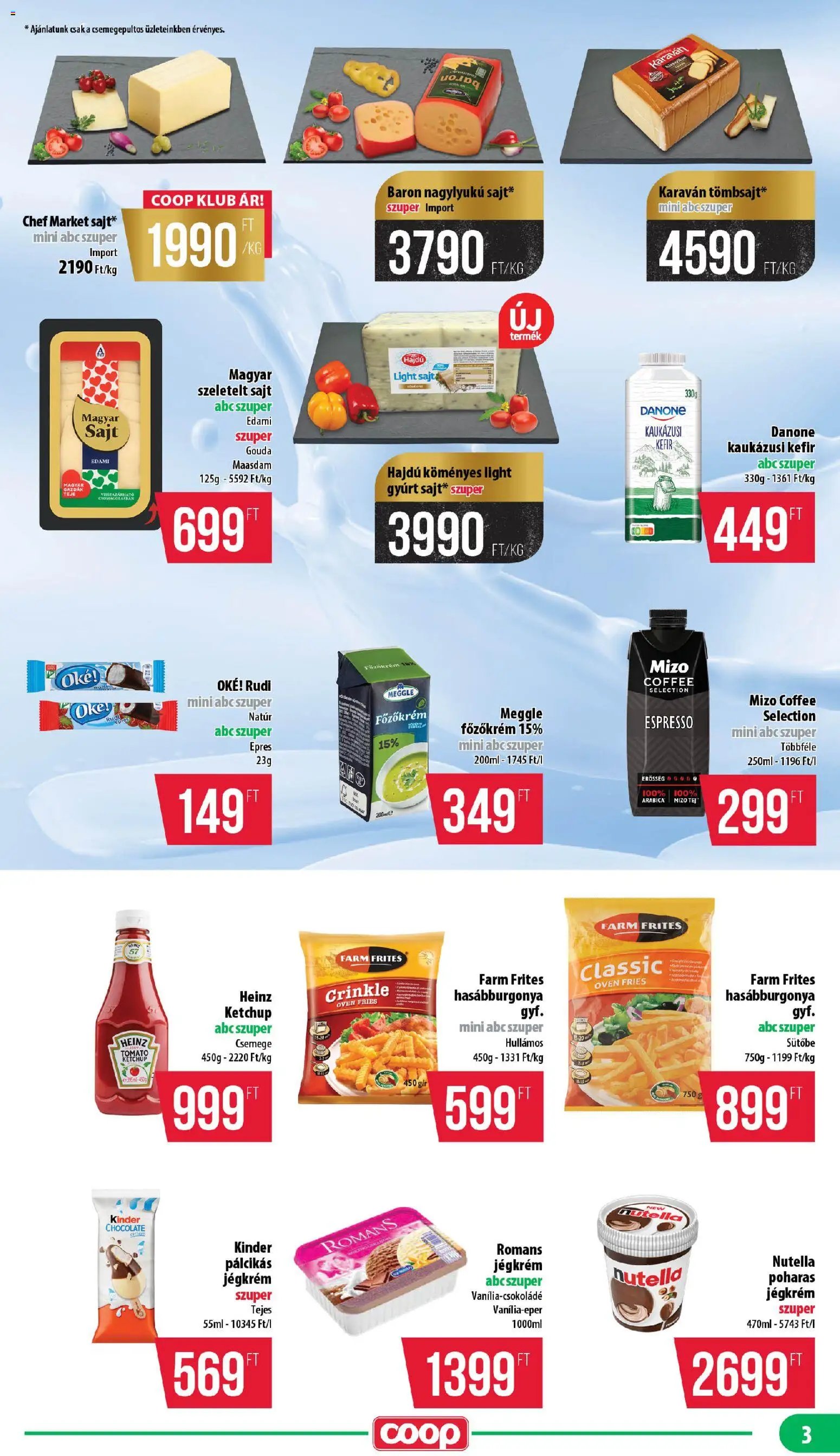 COOP újság 2026.07.23. COOP - Mini & Abc & Szuper / Mecsek