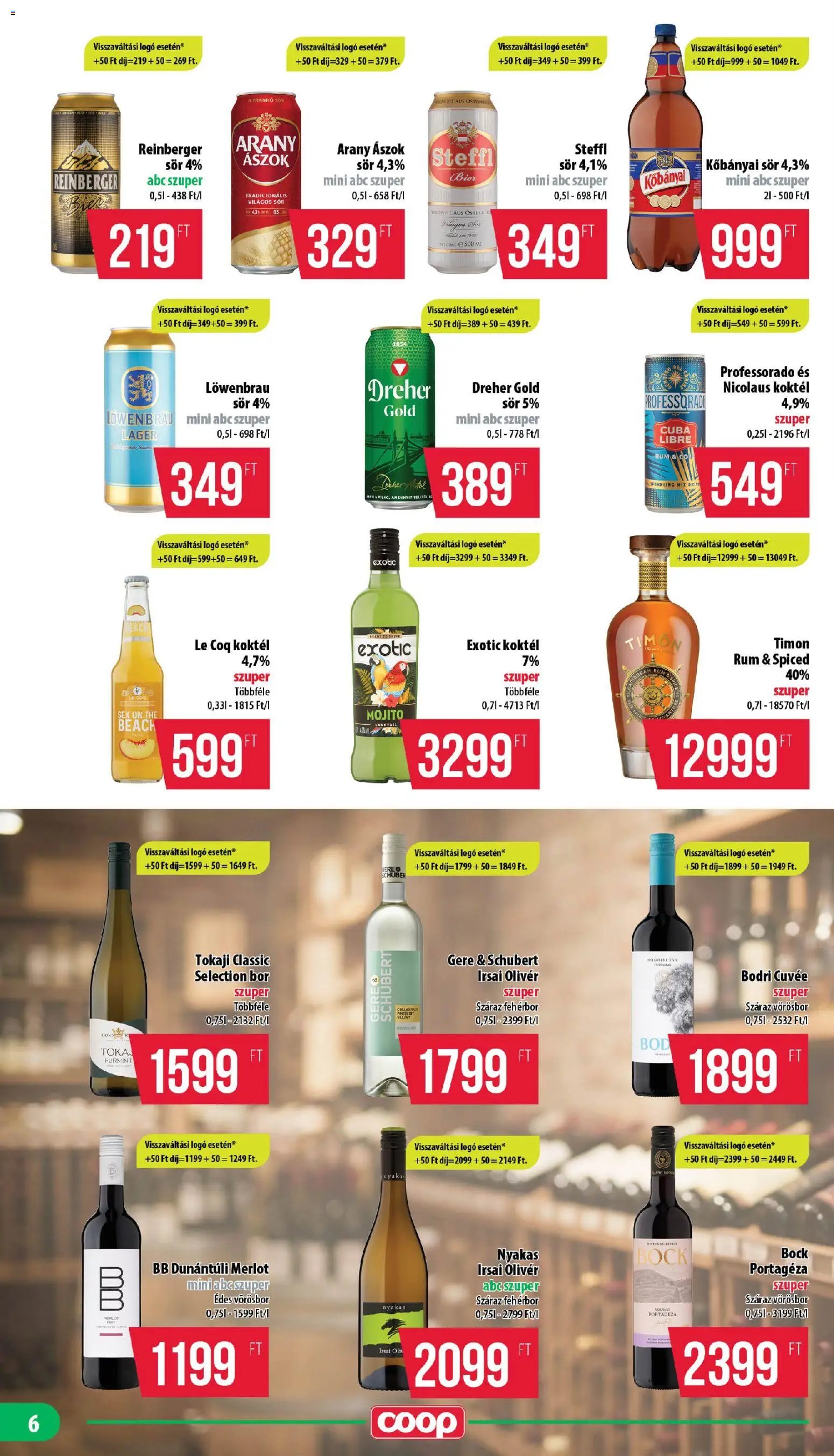 COOP újság 2026.07.23. COOP - Mini & Abc & Szuper / Mecsek