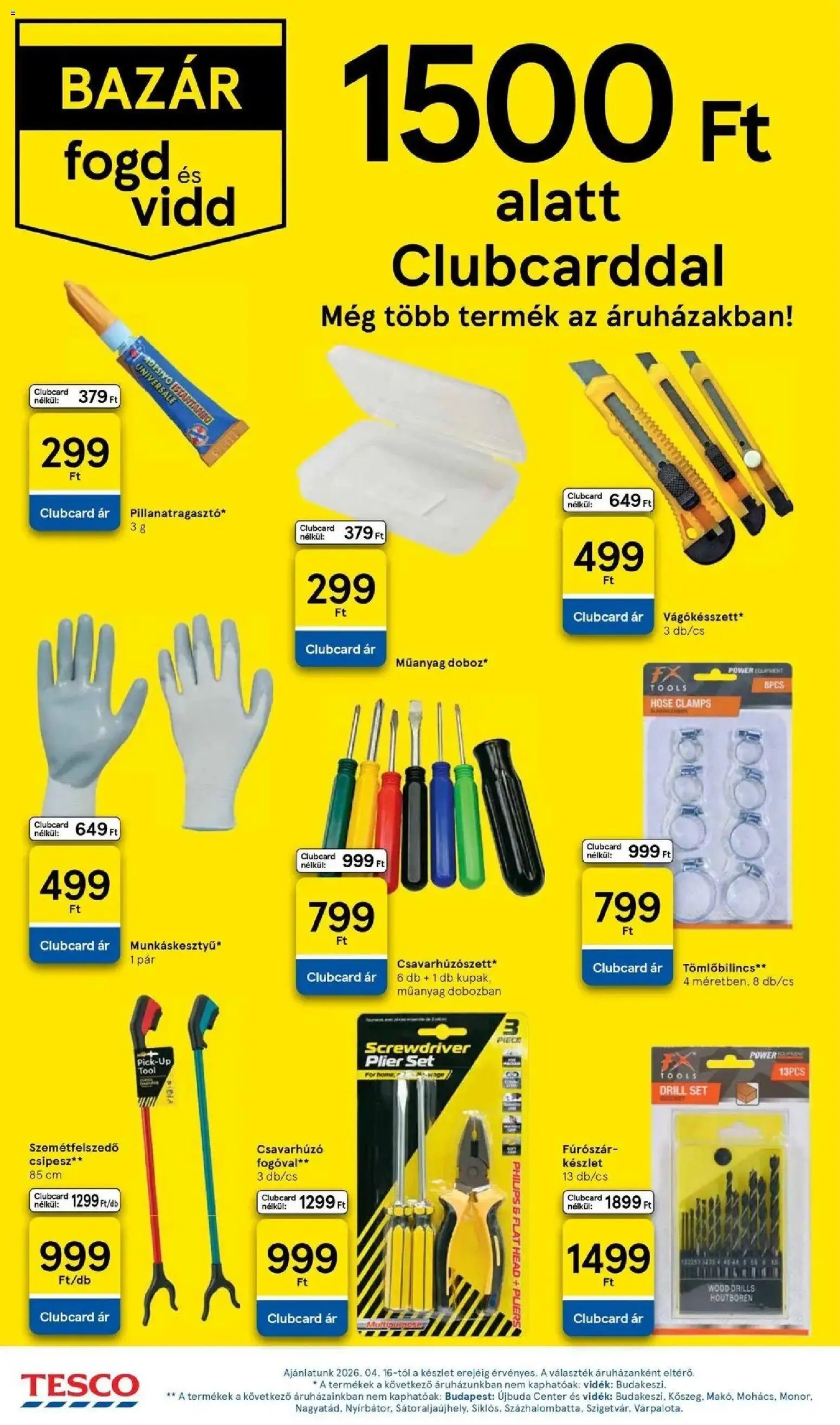 Tesco újság 2026.04.16. Tesco akciós újság (2026-04-16 - 2026-04-22)