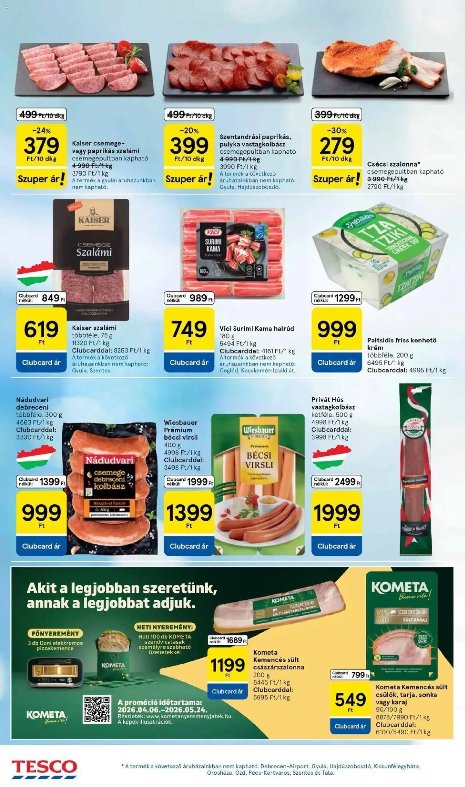 Tesco újság 2026.04.16. Tesco akciós újság (2026-04-16 - 2026-04-22)