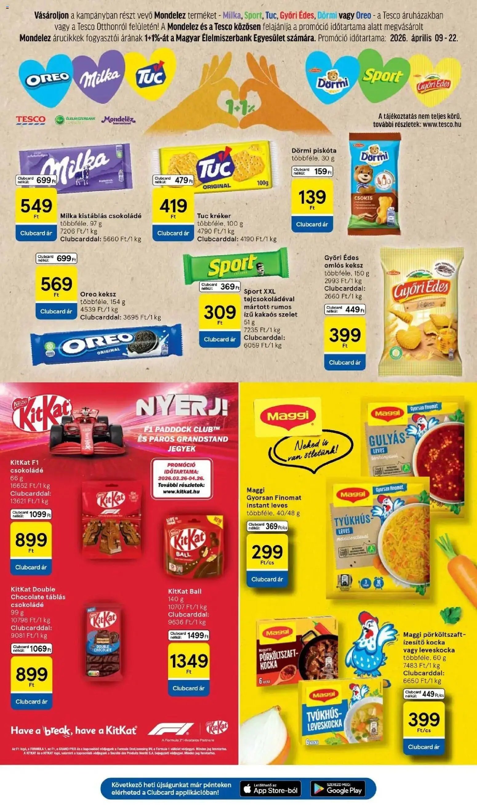 Tesco újság 2026.04.16. Tesco akciós újság (2026-04-16 - 2026-04-22)