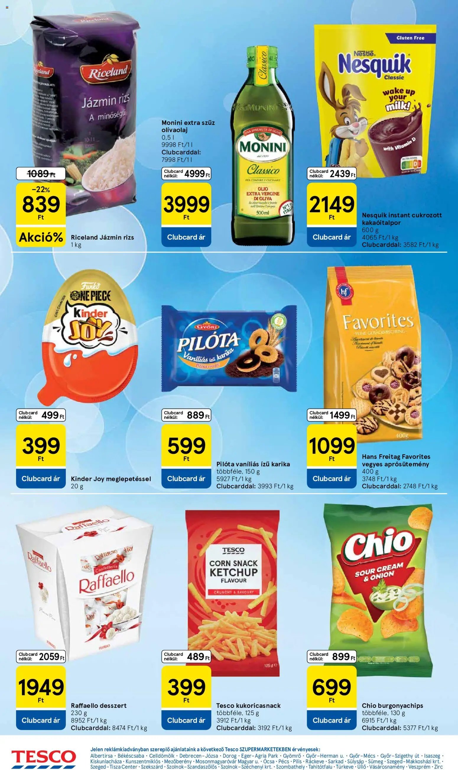 Tesco újság 2026.10.08. Tesco Szupermarket akciós újság
