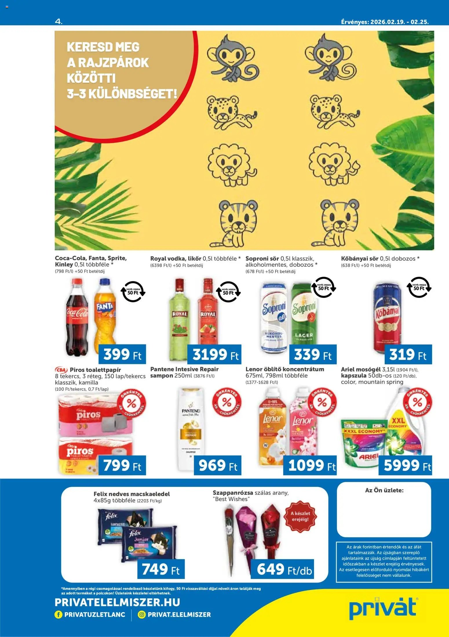 PRIVÁT újság 2026.02.19. Déli vármegyék (2026-02-19 - 2026-02-25)