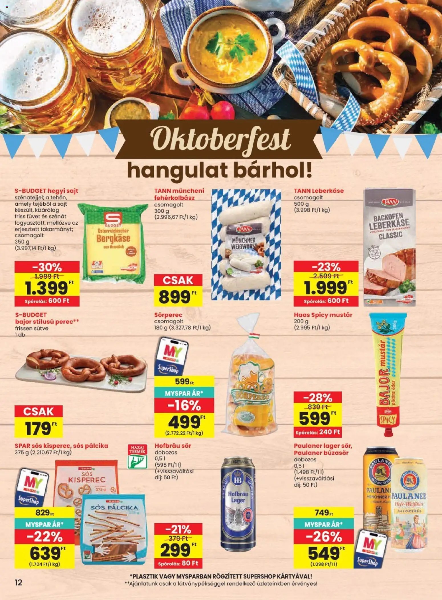 Spar újság 2026.09.17. Spar akciós újság