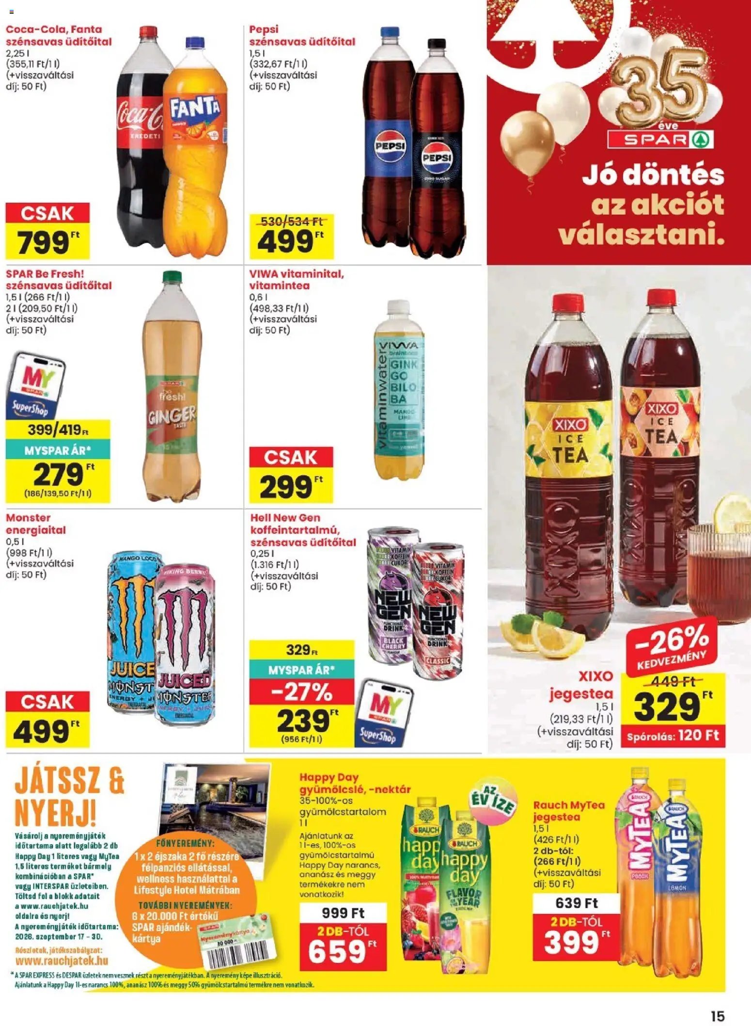 Spar újság 2026.09.17. Spar akciós újság