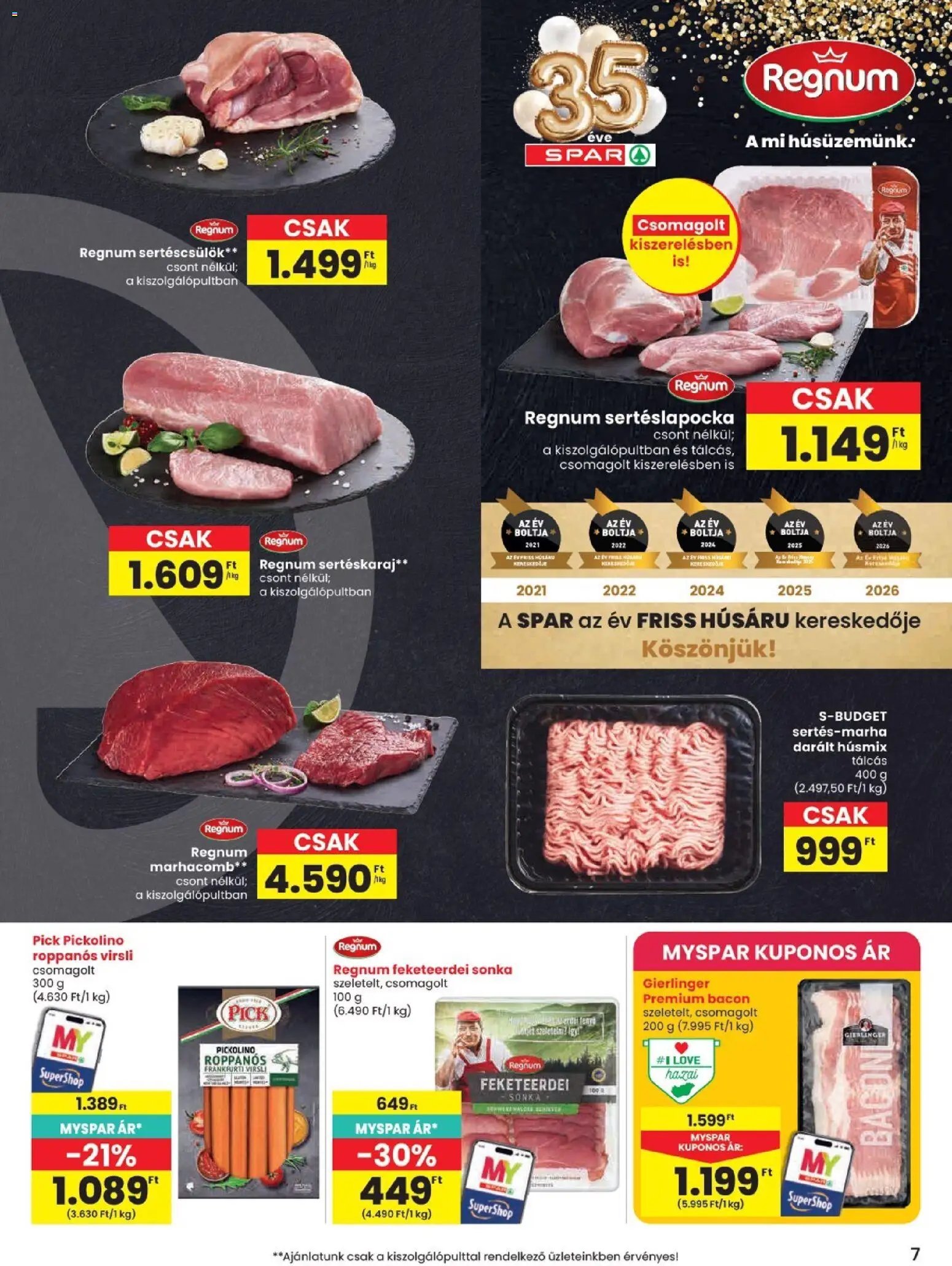 Spar újság 2026.09.17. Spar akciós újság