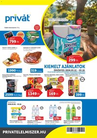 PRIVÁT újság 2026.03.12. PRIVÁT akciós újság (2026-03-12 - 2026-03-18)