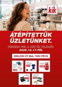 Kik akciós újság Pécs 2026.10.17. - lapozható formában szórólap ✳️