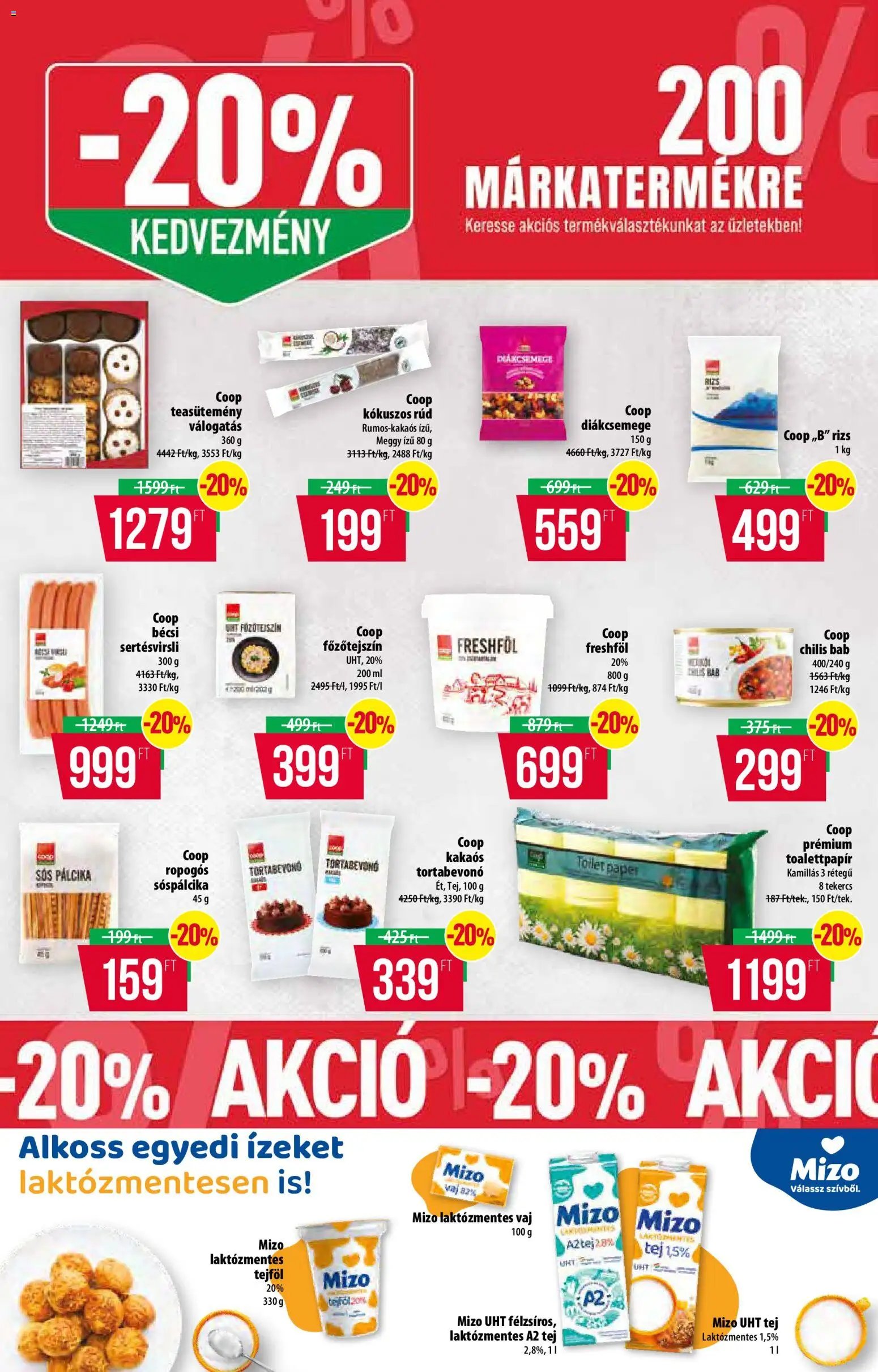 COOP újság 2026.10.08. COOP - Abc & Szuper / Tisza