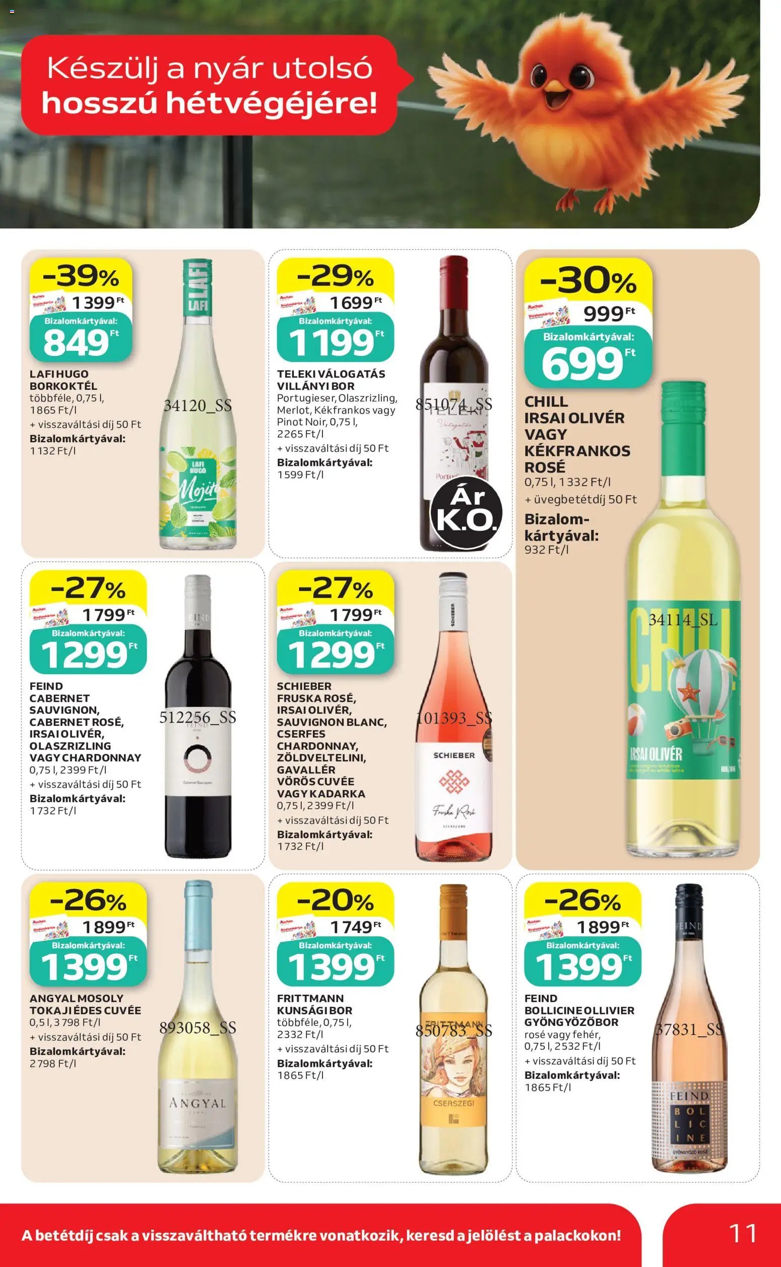 Auchan újság 2026.08.13. Auchan Grill ajánlatok