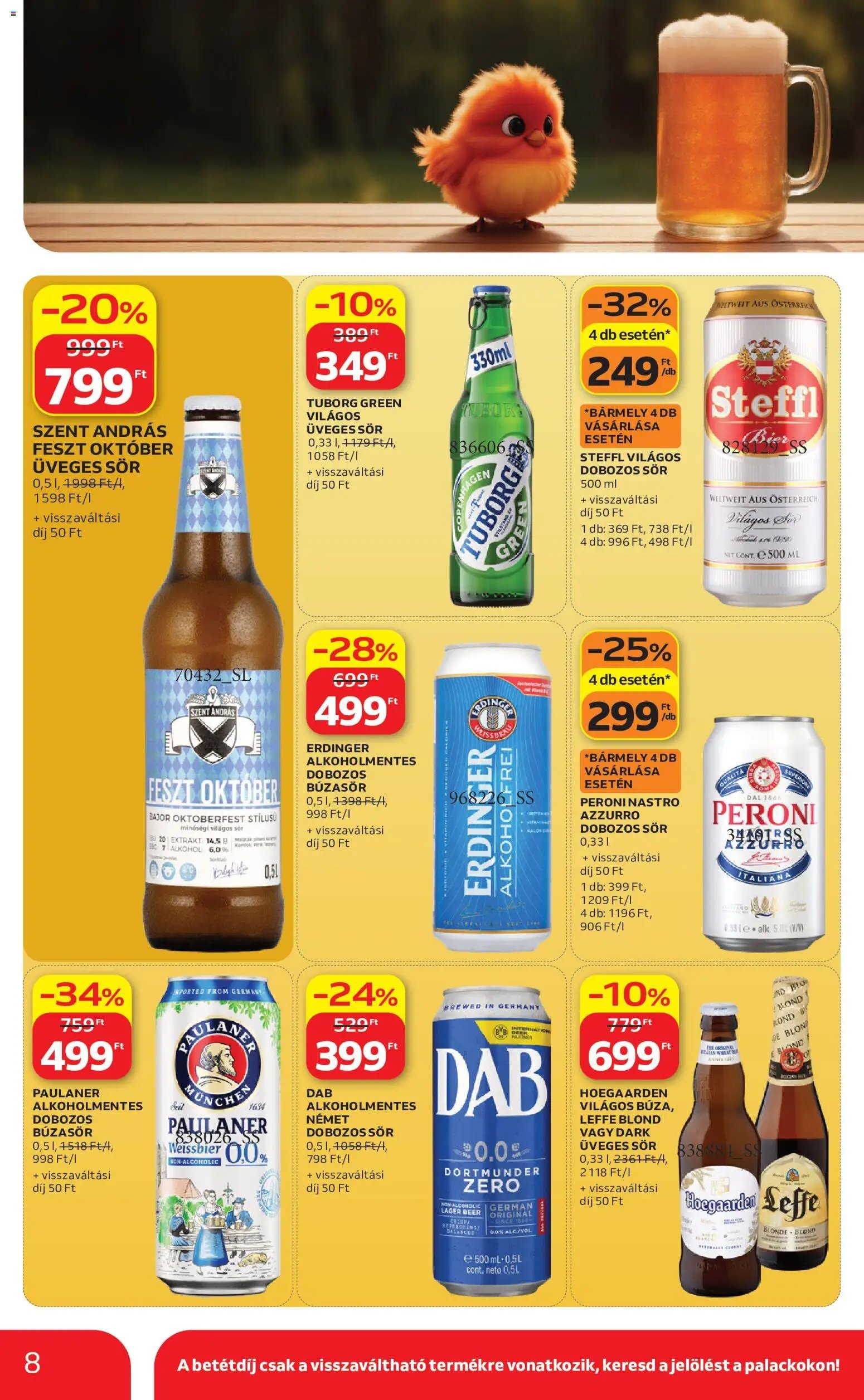 Auchan újság 2026.09.17. Auchan Bajor sorfesztival ajánlatok