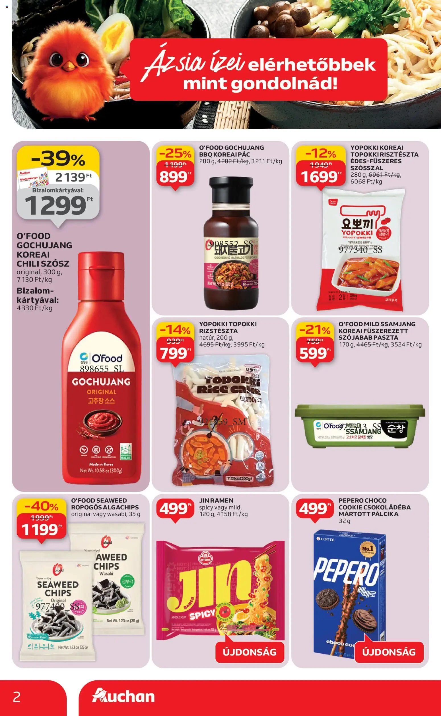 Auchan újság 2026.01.29. Ázsiai hetek (2026-01-29 - 2026-02-11)