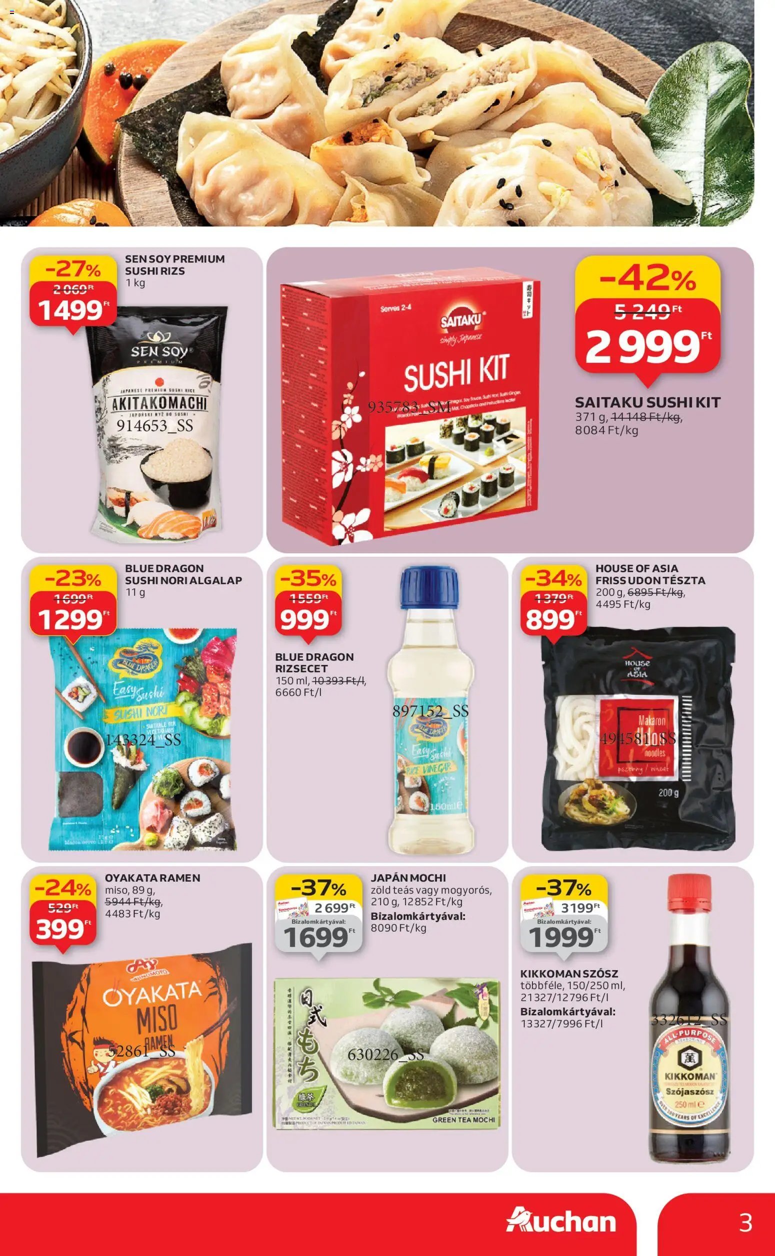 Auchan újság 2026.01.29. Ázsiai hetek (2026-01-29 - 2026-02-11)