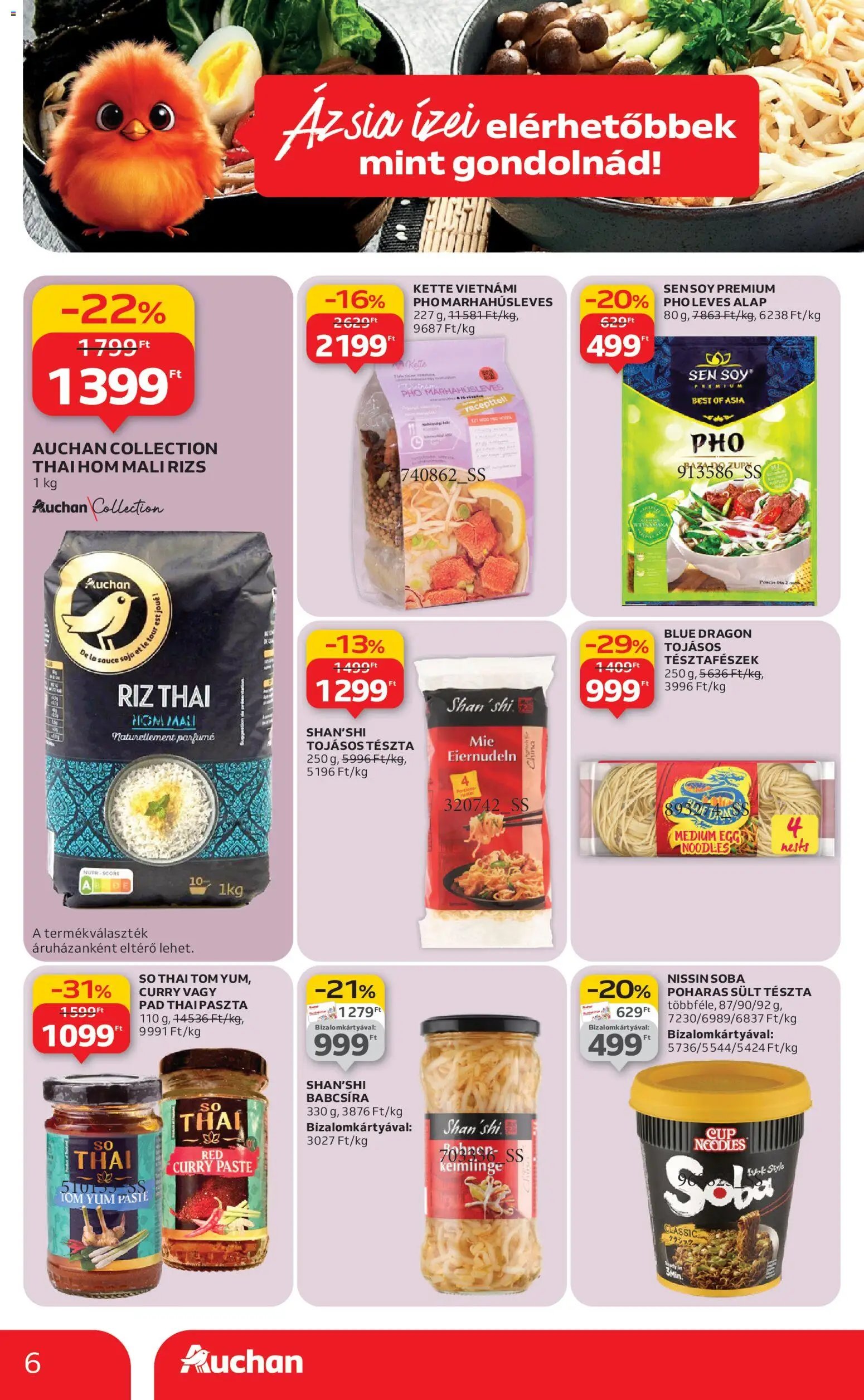 Auchan újság 2026.01.29. Ázsiai hetek (2026-01-29 - 2026-02-11)