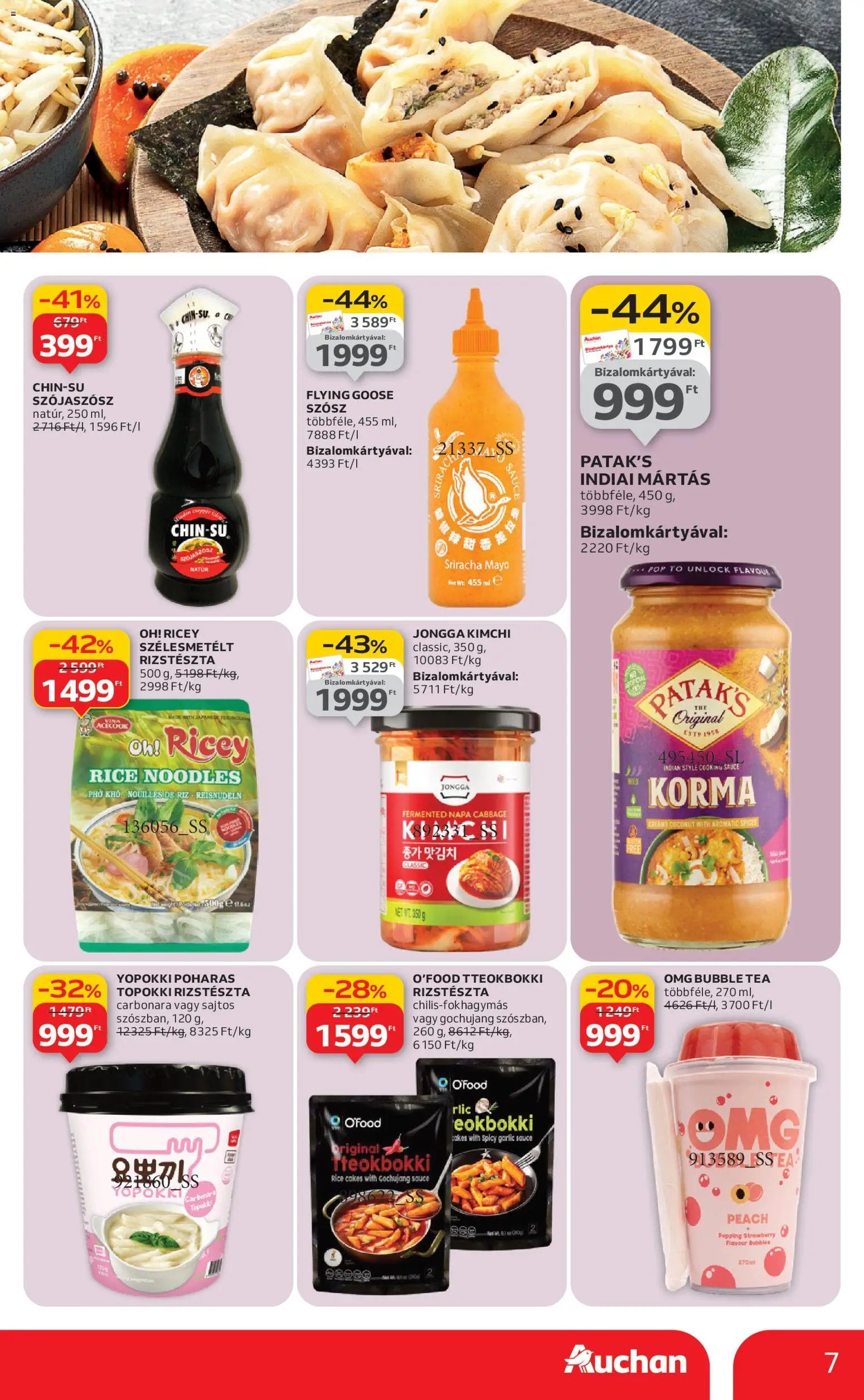 Auchan újság 2026.01.29. Ázsiai hetek (2026-01-29 - 2026-02-11)