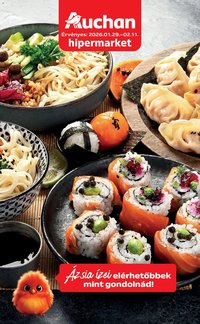 Auchan újság 2026.01.29. Ázsiai hetek (2026-01-29 - 2026-02-11)