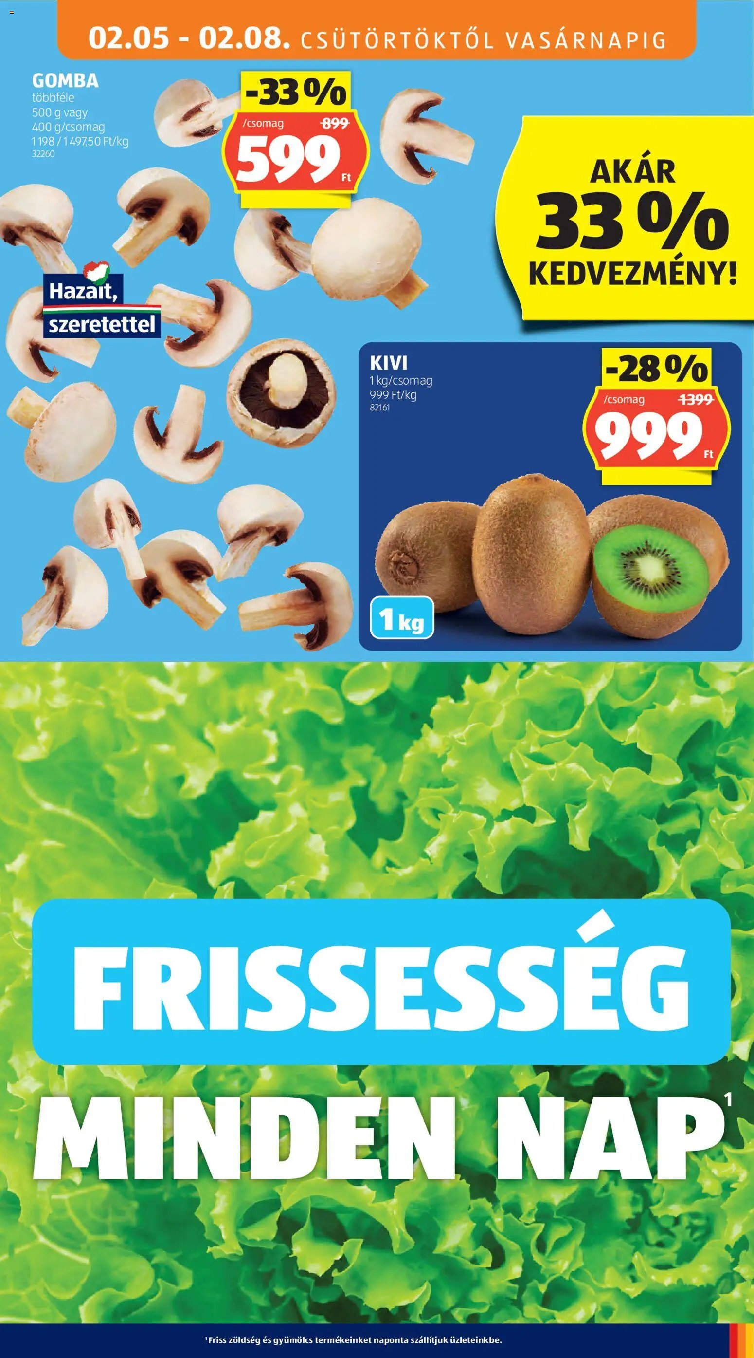 Aldi újság 2026.02.05. Akciós újság Aldi (2026-02-05 - 2026-02-11)