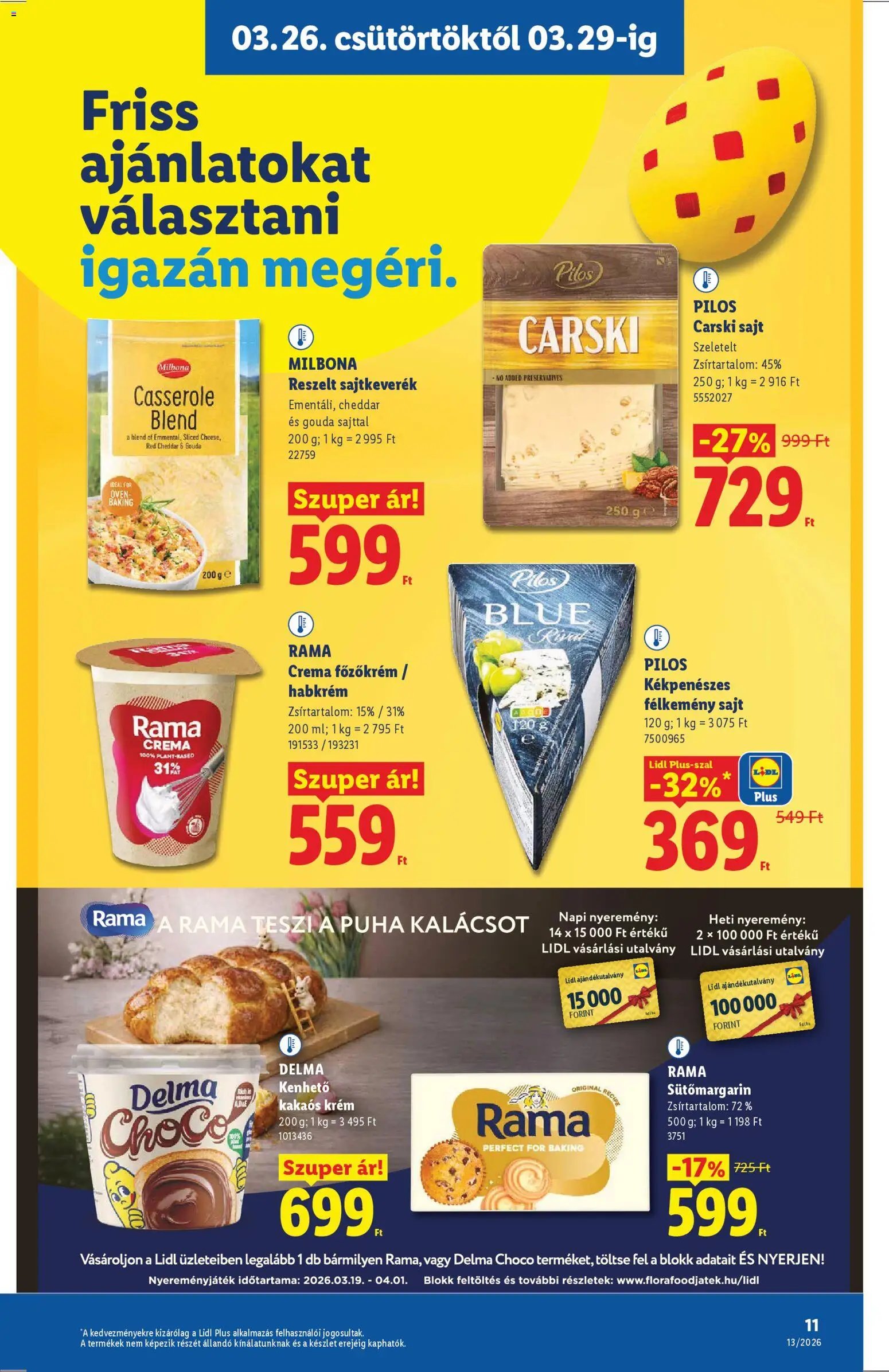Lidl újság 2026.03.26. Lidl akciós újság (2026-03-26 - 2026-03-31)