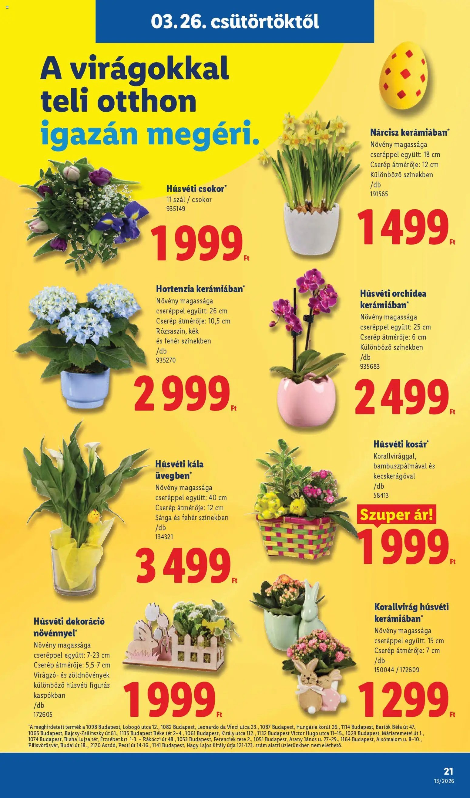 Lidl újság 2026.03.26. Lidl akciós újság (2026-03-26 - 2026-03-31)