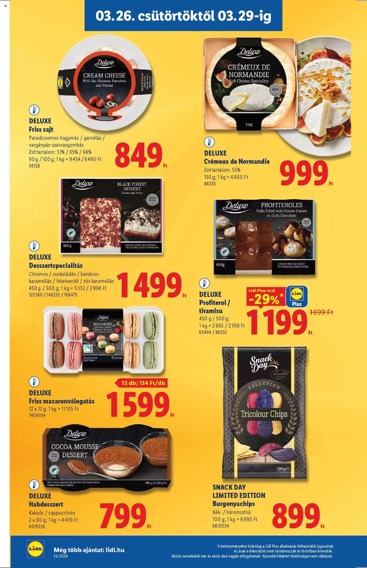 Lidl újság 2026.03.26. Lidl akciós újság (2026-03-26 - 2026-03-31)