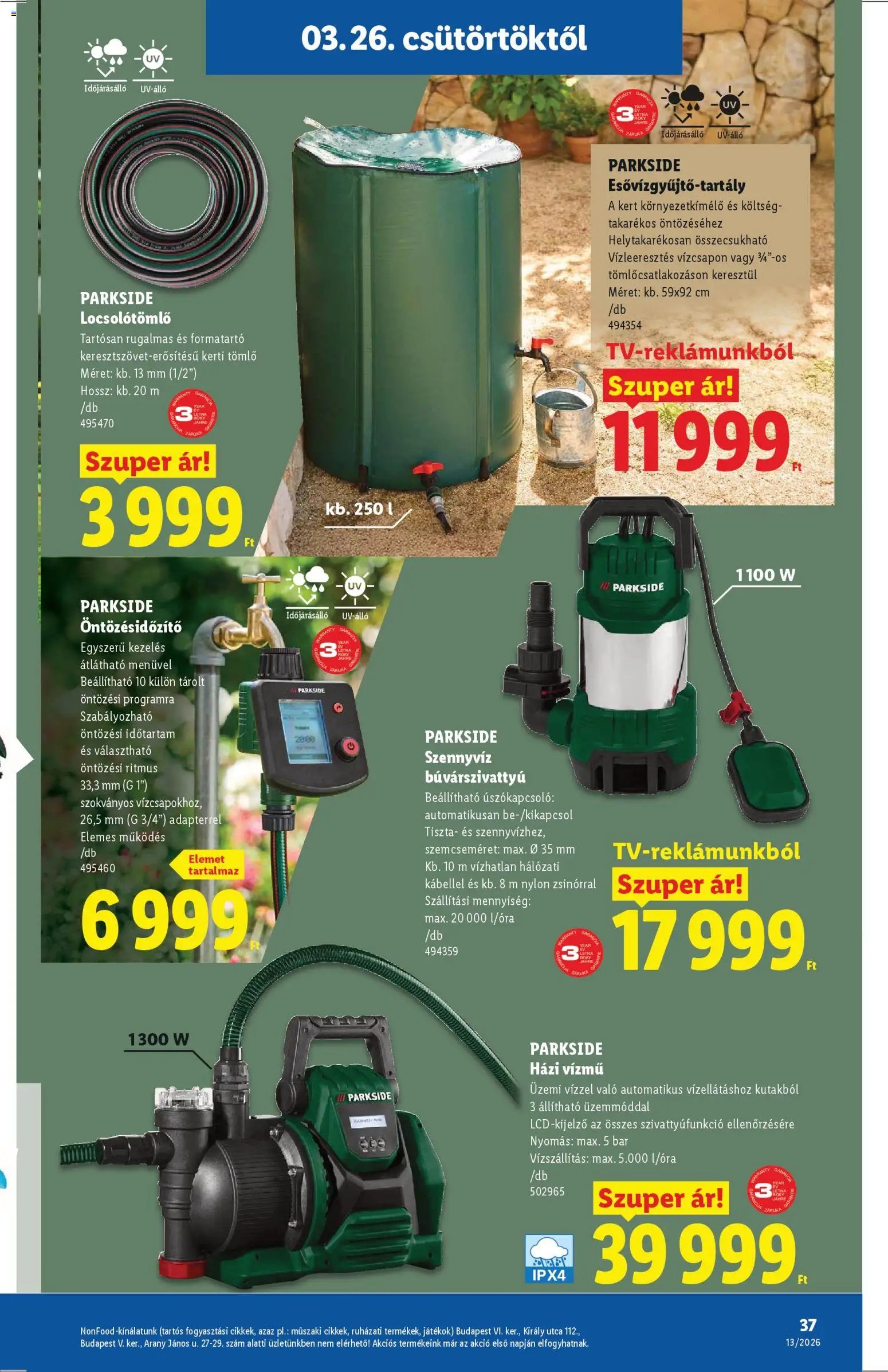 Lidl újság 2026.03.26. Lidl akciós újság (2026-03-26 - 2026-03-31)