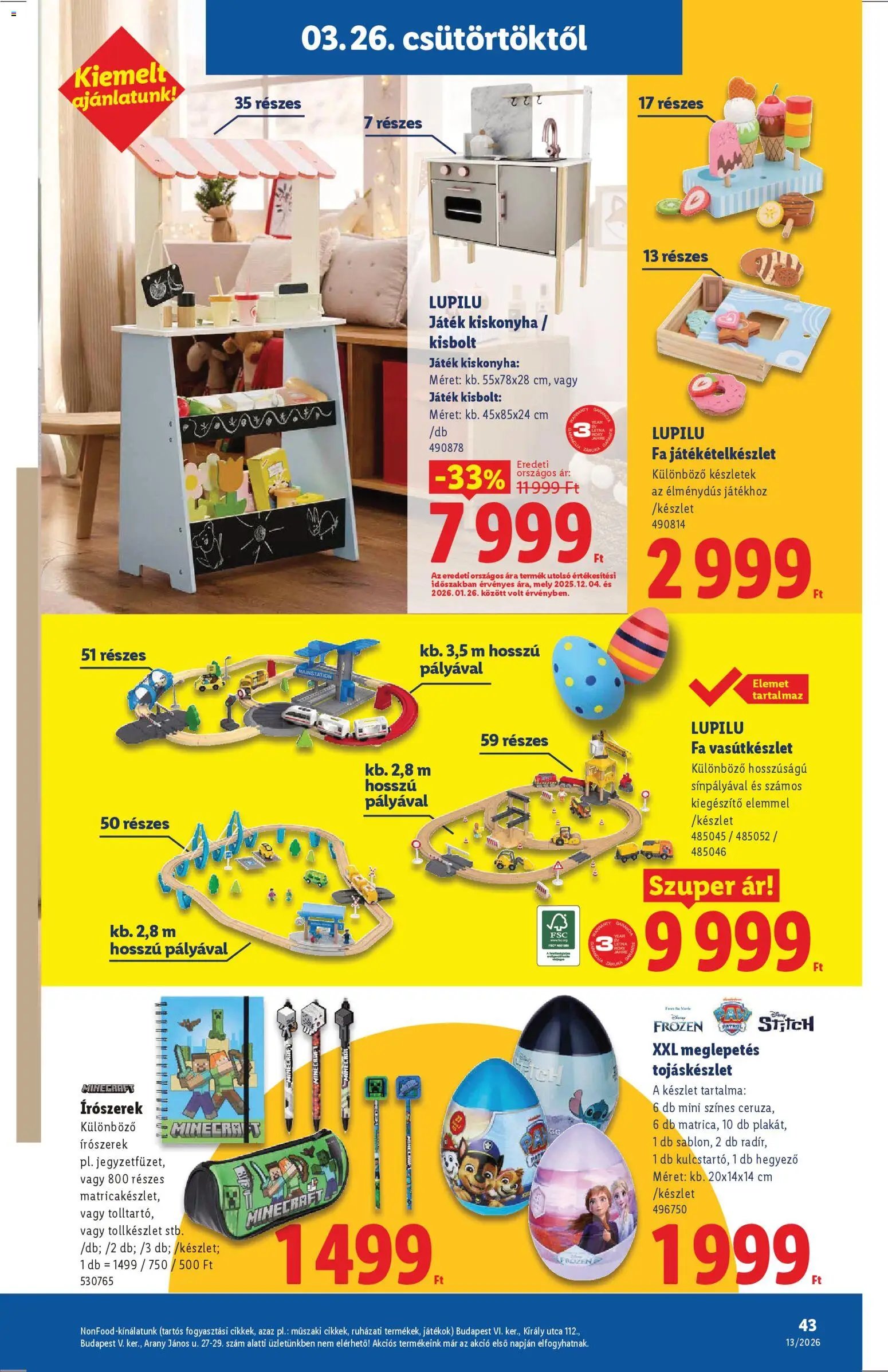 Lidl újság 2026.03.26. Lidl akciós újság (2026-03-26 - 2026-03-31)