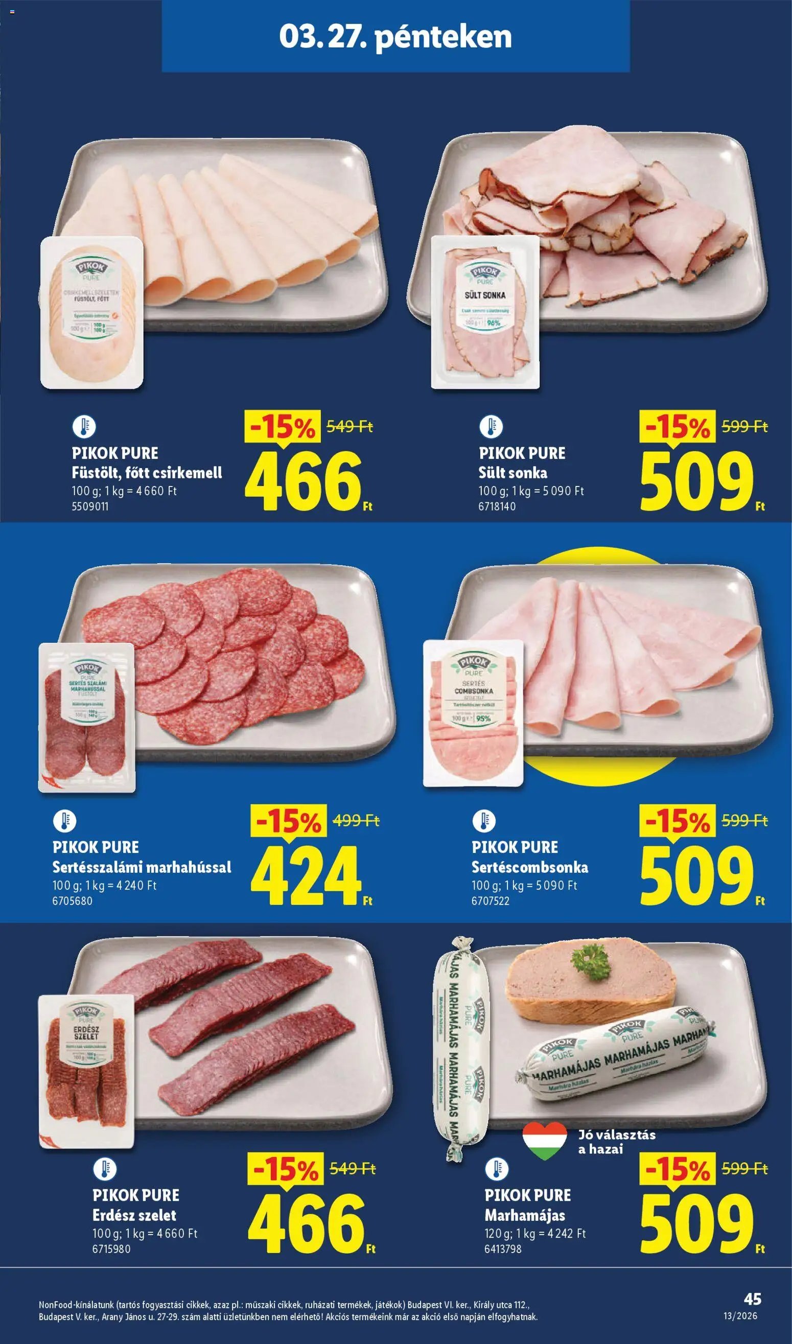Lidl újság 2026.03.26. Lidl akciós újság (2026-03-26 - 2026-03-31)