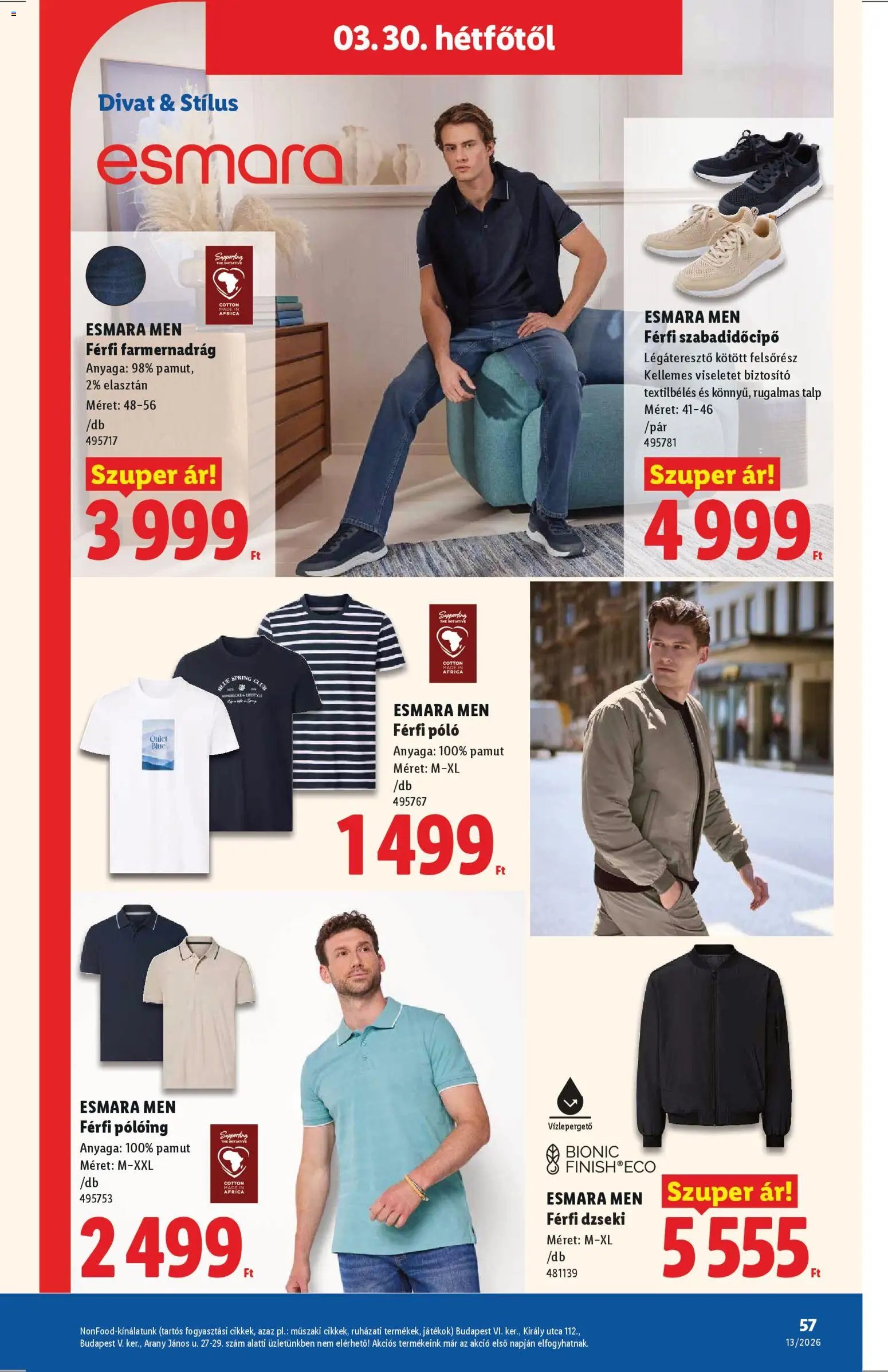 Lidl újság 2026.03.26. Lidl akciós újság (2026-03-26 - 2026-03-31)